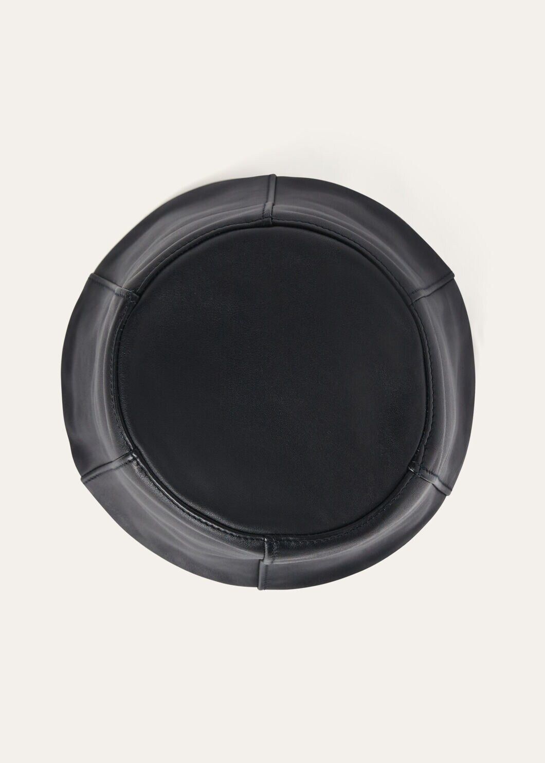 Loro Piana o1srvl11e0325 FAN9006 Size: OS / Leather Hat / Cap in Black Size ONE SIZE - 3 Thumbnail