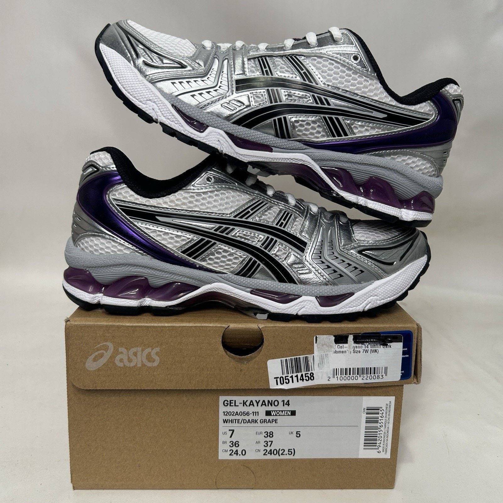 ASICS Gel Kayano 14 WMNS “Silver Grape”