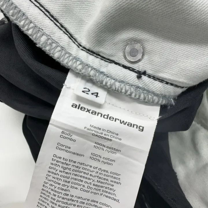 Alexander Wang Alexander Wang Loose Wash Denim Pants for Women - Size 24" / US 00 / IT 34 - 5 Thumbnail