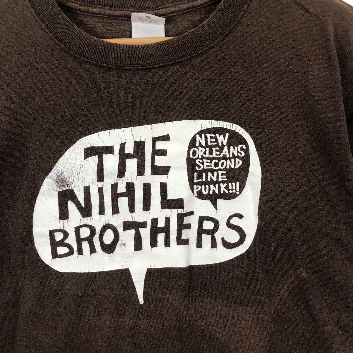Band Tees Vintage The Nihil Brothers T Shirt Punk Band Tees Size M Size US M / EU 48-50 / 2 - 3 Thumbnail