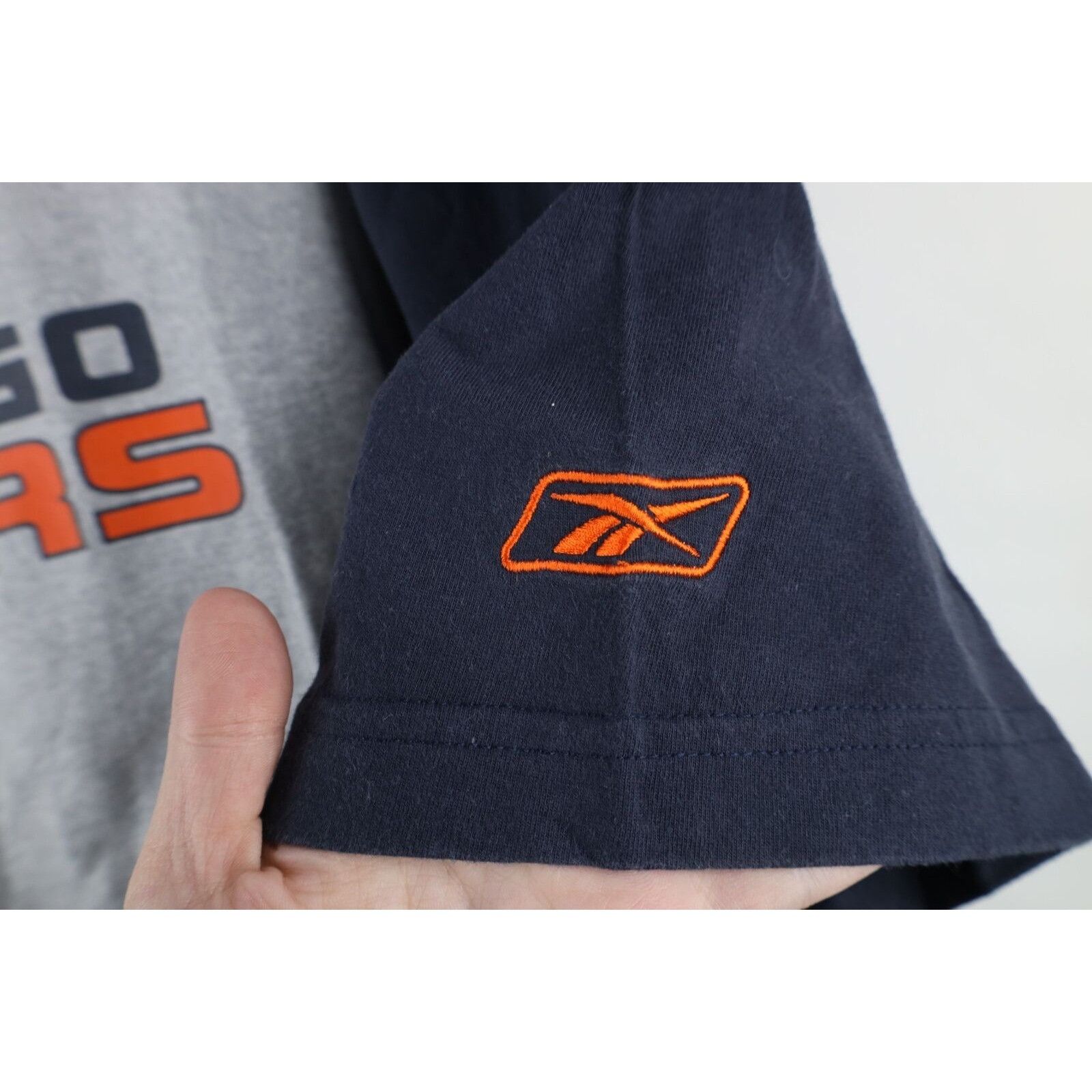 Reebok × Vintage Vintage Reebok Faded Chicago Bears Football T-Shirt Size US L / EU 52-54 / 3 - 4 Thumbnail