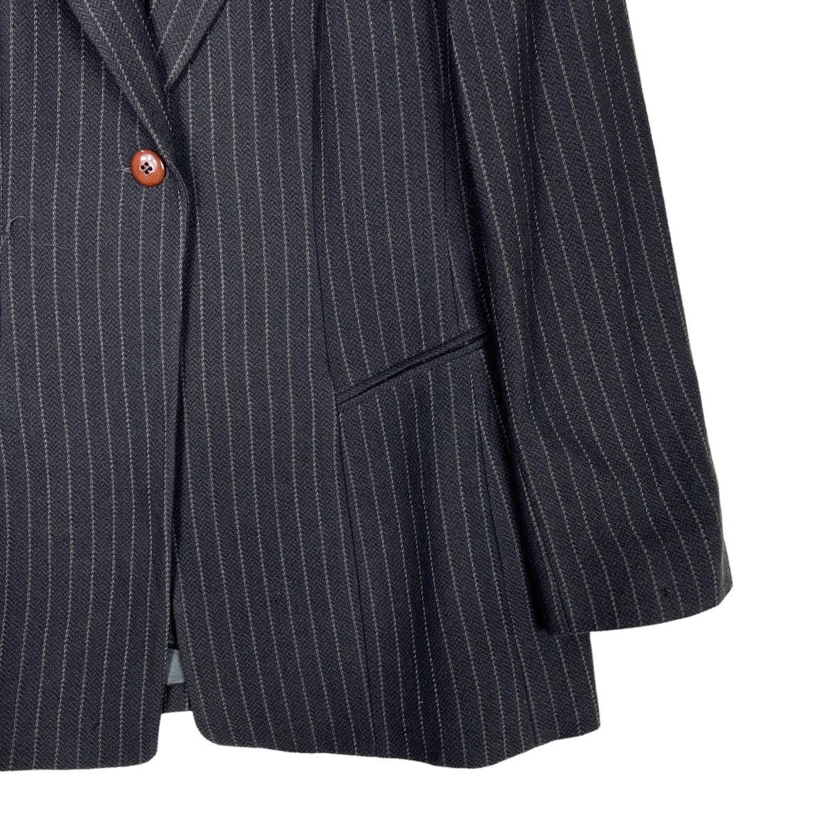 Designer 🔥 RAPSODI BLU STRIPE LAZER JACKET MADE IN ITALY Size US S / EU 44-46 / 1 - 5 Thumbnail