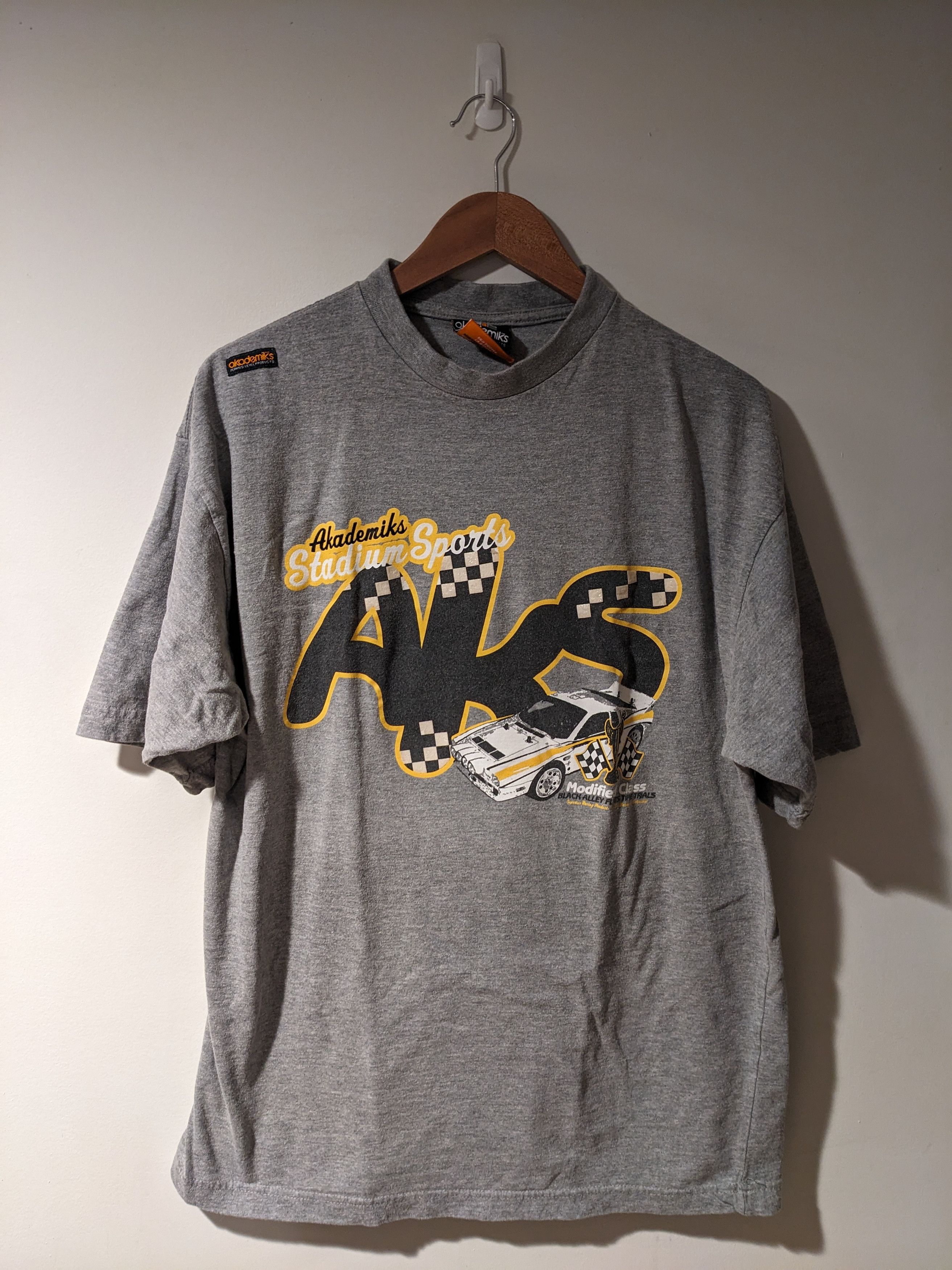 Akademiks × Vintage Vintage Y2K Akademiks Stadium Sports Racing Nascar T-Shirt Size US M / EU 48-50 / 2 - 1 Thumbnail