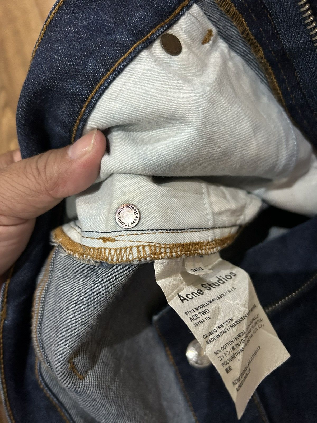 Acne Studios Acne Studios “Ace Two” Jeans Size US 34 / EU 50 - 8 Thumbnail