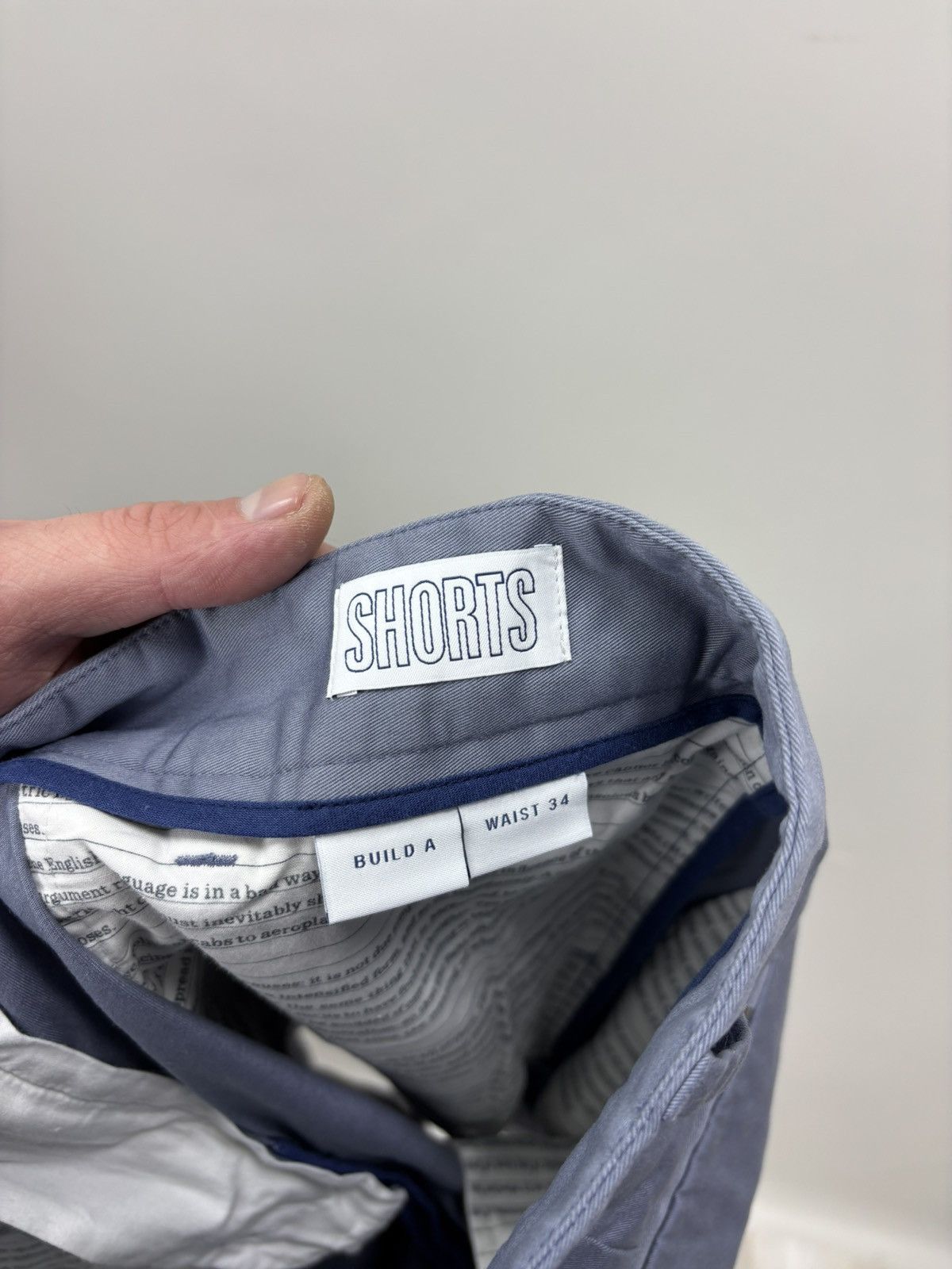 Other Mens shorts Spoke Size 34 Color Blue Size US 34 / EU 50 - 6 Thumbnail