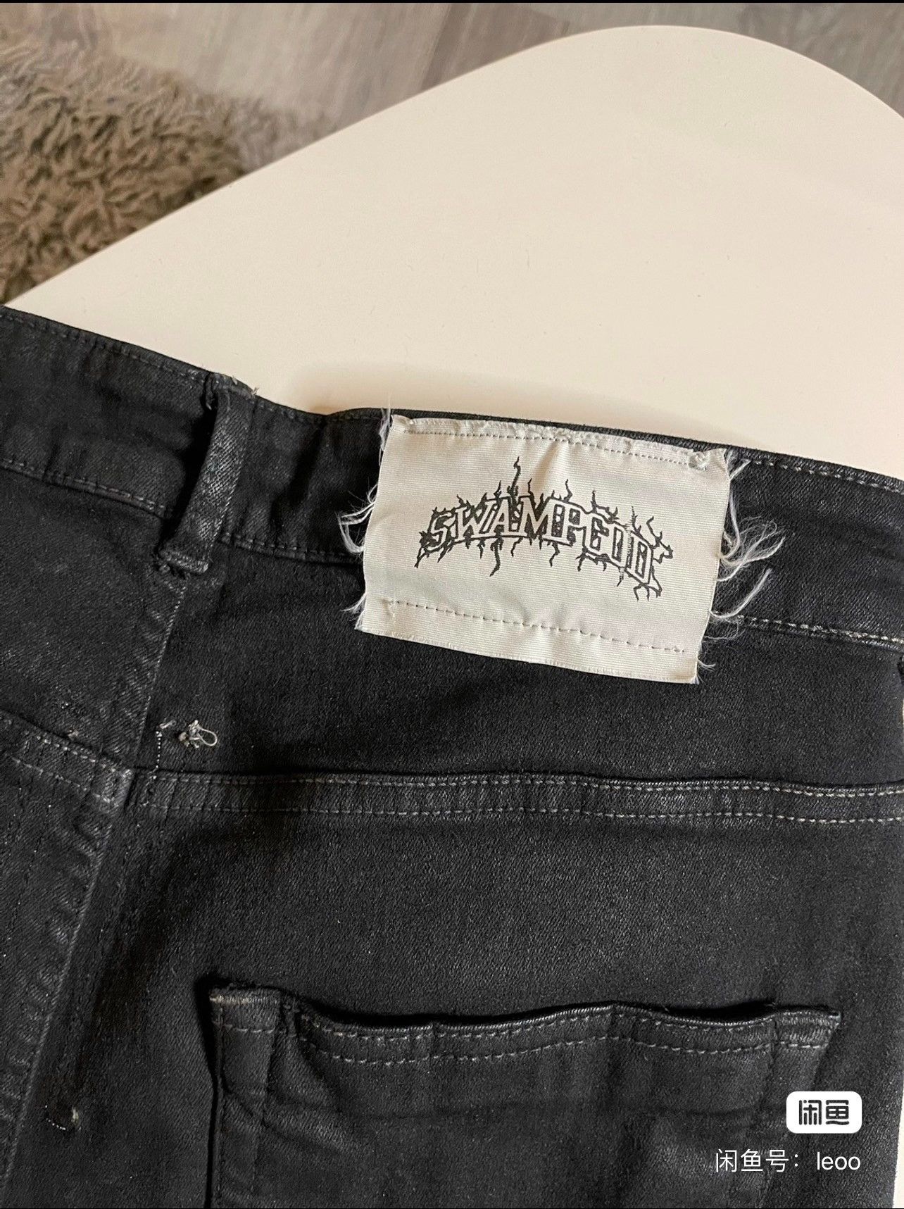 Rick Owens Rick Owens x Swampgod SAMPLE flared jeans Size US 31 - 6 Thumbnail