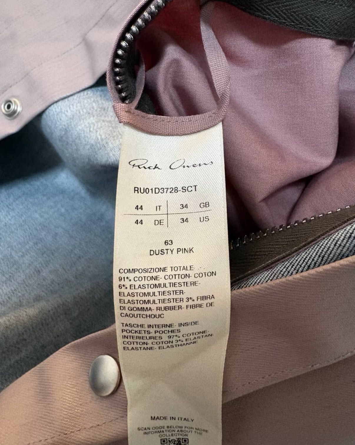 Rick Owens Rick Owens Lido Season Mainline Waxed Coated Shirt Jacket Size US S / EU 44-46 / 1 - 5 Thumbnail
