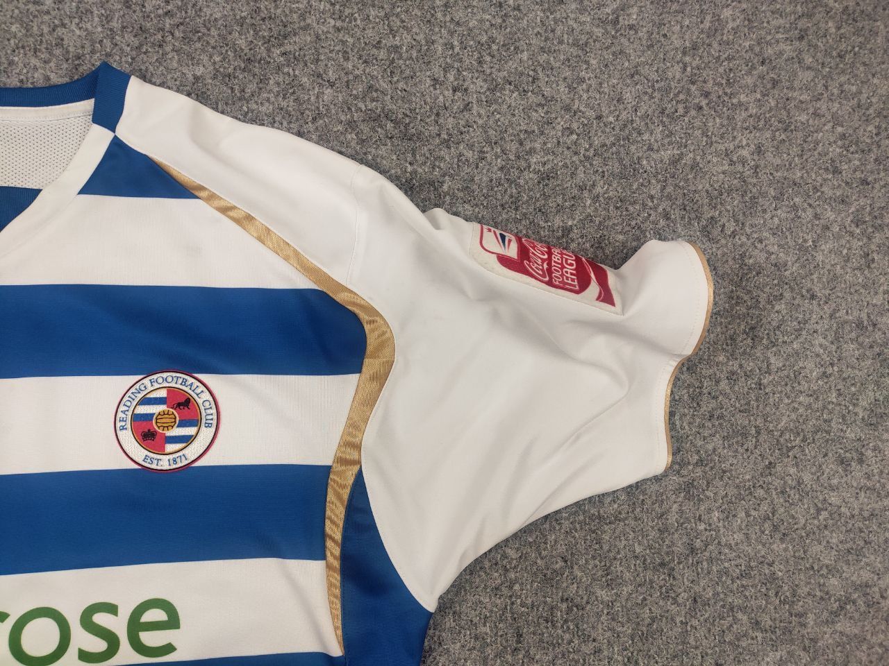 Puma Vintage Puma FC Reading 2009/10 homme soccer football Shirt Size US L / EU 52-54 / 3 - 4 Thumbnail