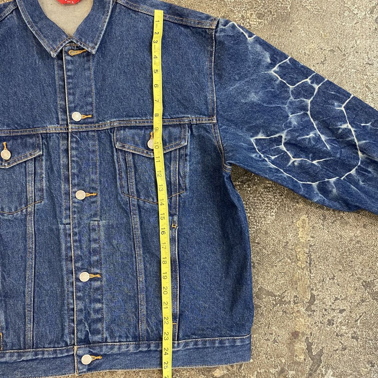 Supreme Supreme Bleach Denim Jacket Size US L / EU 52-54 / 3 - 6 Thumbnail