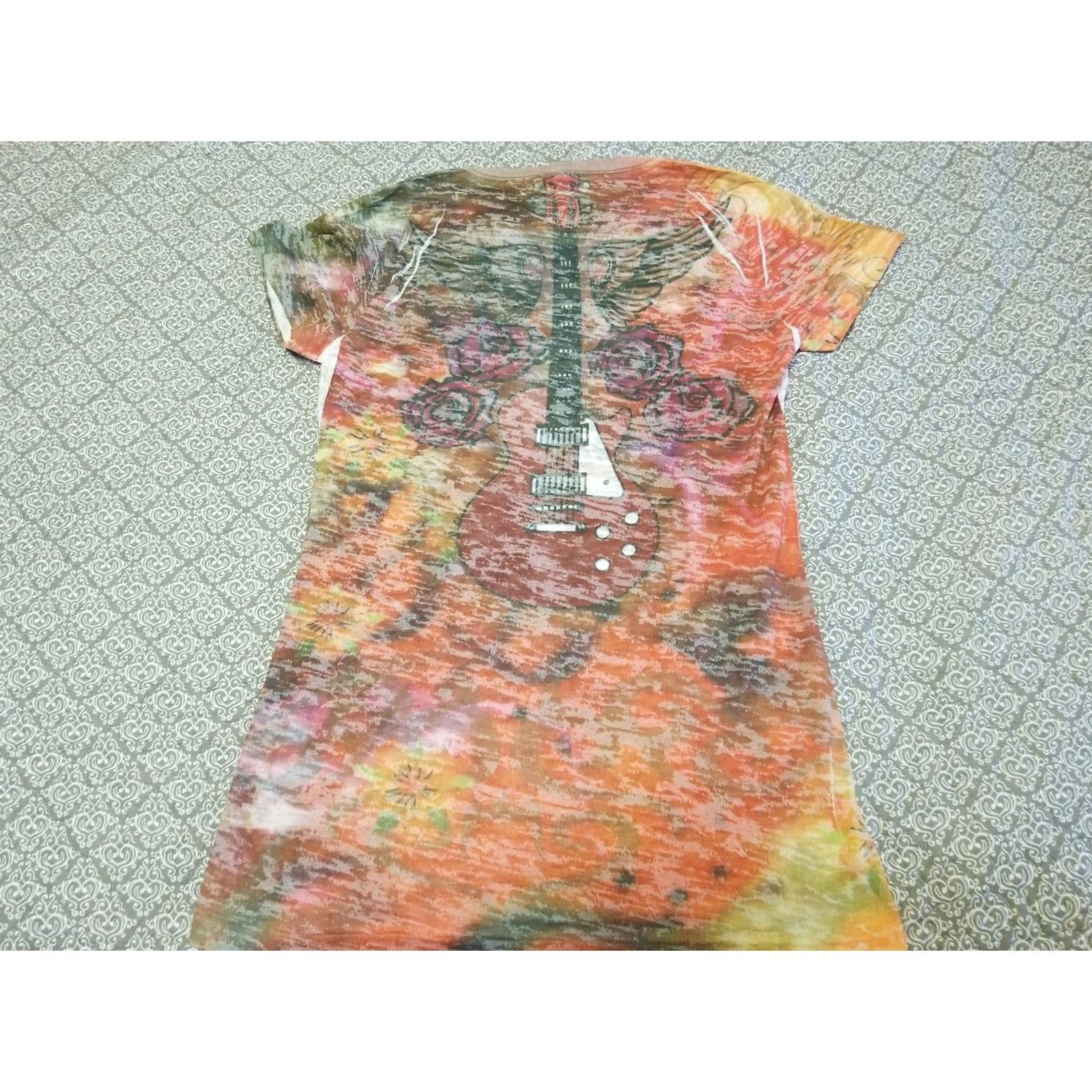 Vintage VINTAGE Chicago Blues Festival 2010 Tie-dyed Women's Short Sleeve TShirt SZ S Size S / US 4 / IT 40 - 3 Thumbnail