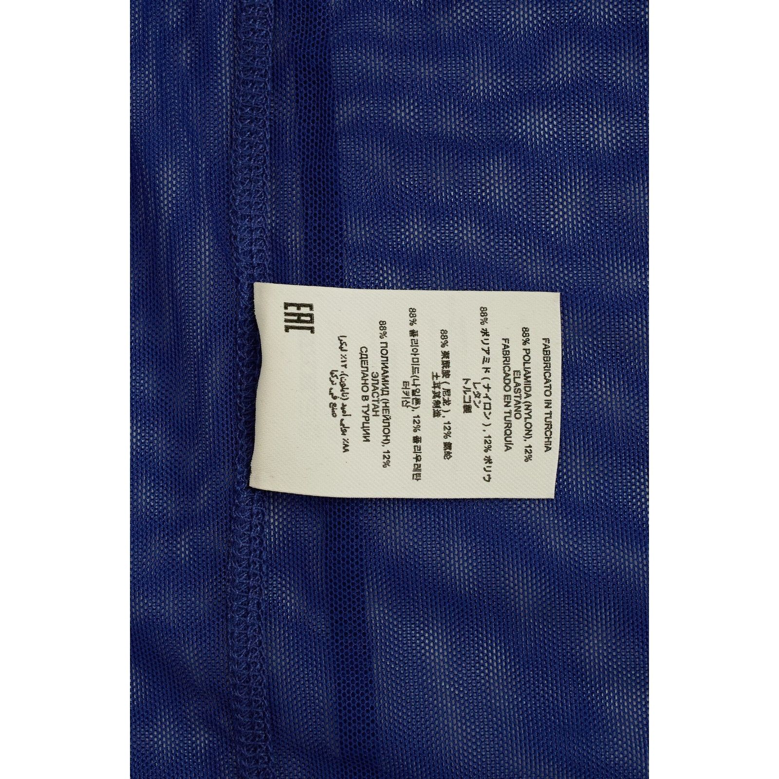 Dries Van Noten Blue Mesh Skirt Size 24" / US 00 / IT 34 - 6 Thumbnail