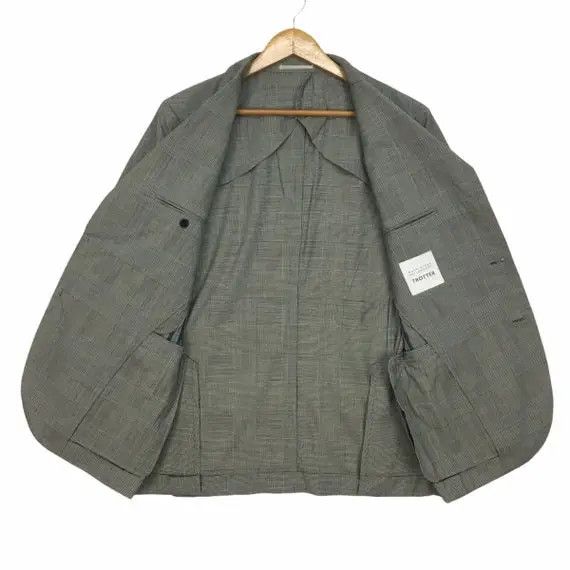Mackintosh Mackintosh Philosophy Trotter Plaids Check 2 Button Blazers Size 40R - 5 Thumbnail