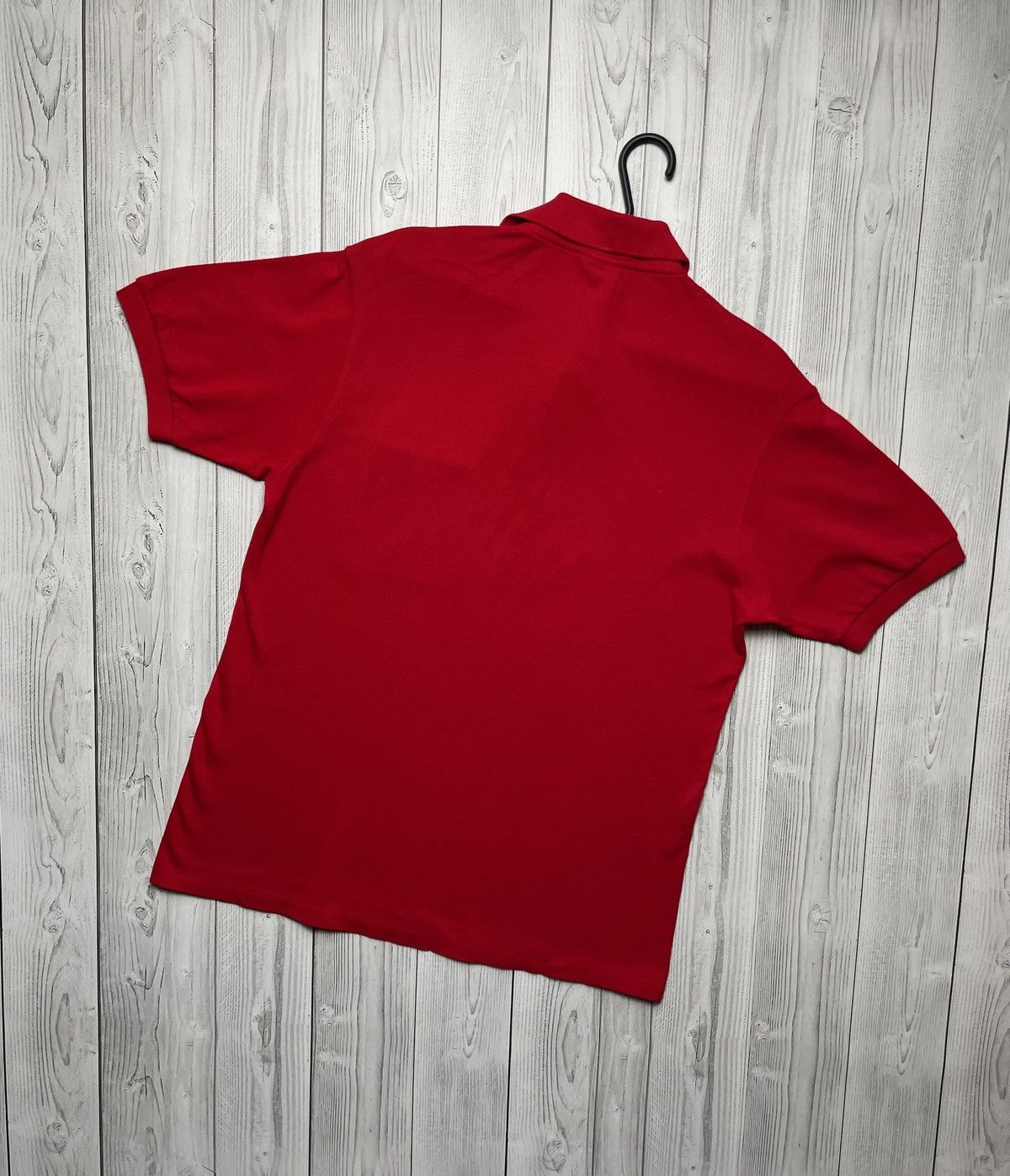 Lacoste × Vintage Vintage red Lacoste polo pocket rare size M Size US M / EU 48-50 / 2 - 4 Thumbnail
