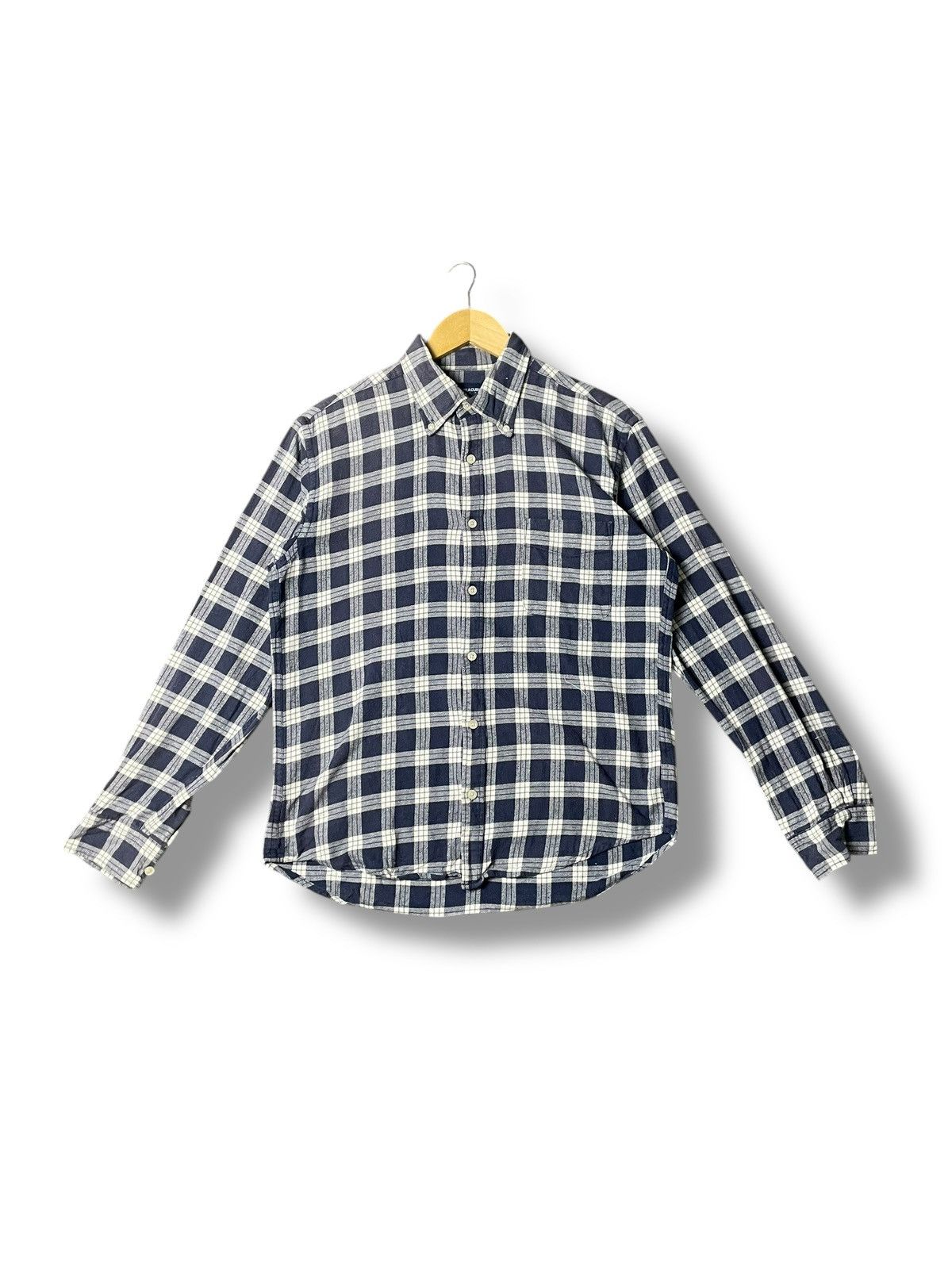 Japanese Brand × Vintage Alpha Cubic Sport Checked Button Up Shirt (50) Size US L / EU 52-54 / 3 - 1 Thumbnail