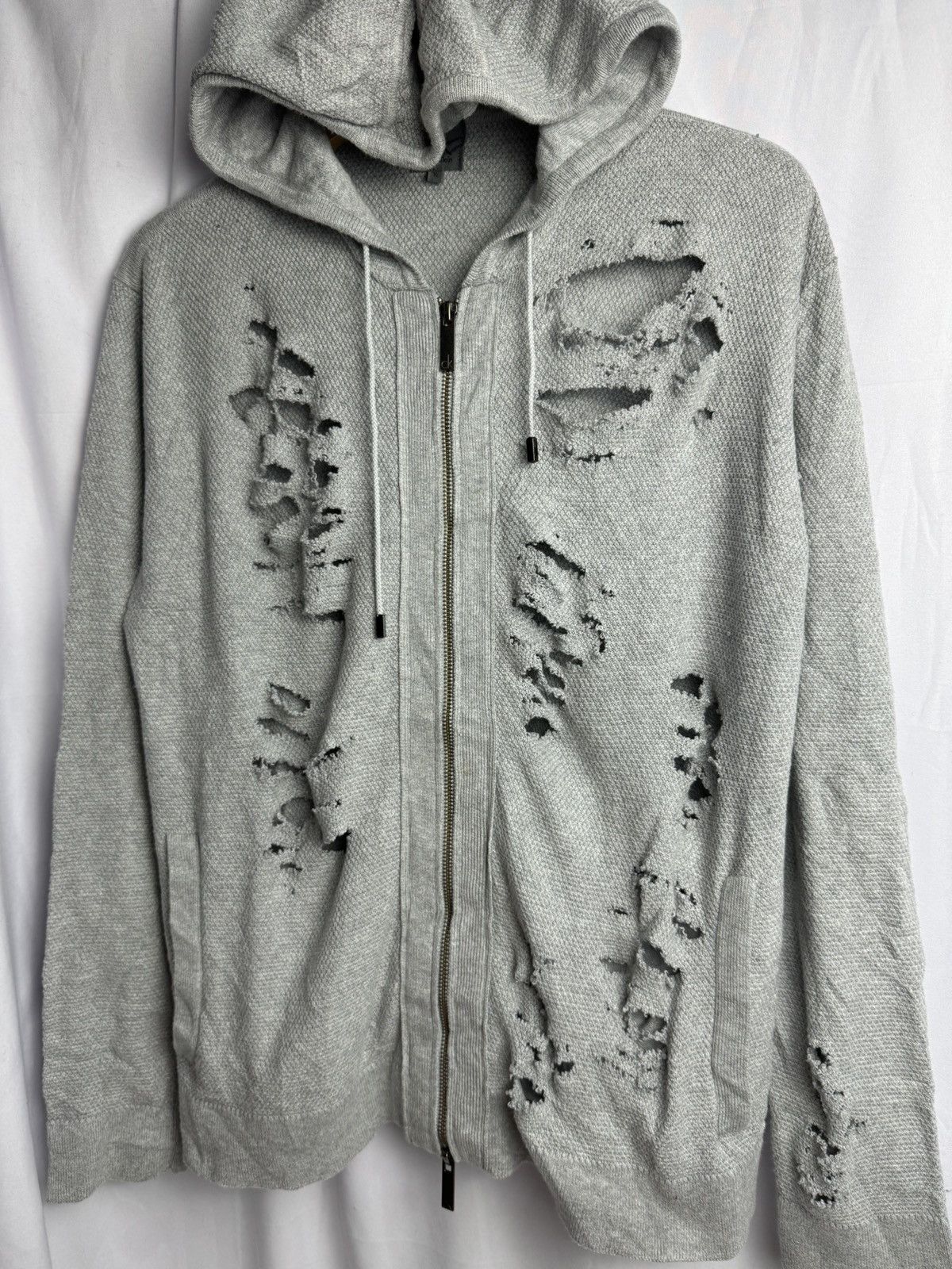 4GSELLER × Japanese Brand × PPFM Distressed Hoodie Calvin Klein Ifsixwasnine lgb Size US L / EU 52-54 / 3 - 2 Thumbnail