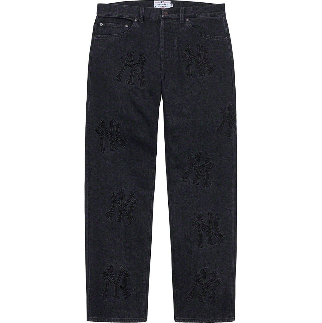 New York Yankees × Supreme Supreme New York Yankees Regular Jean Size US 30 / EU 46 - 1 Thumbnail