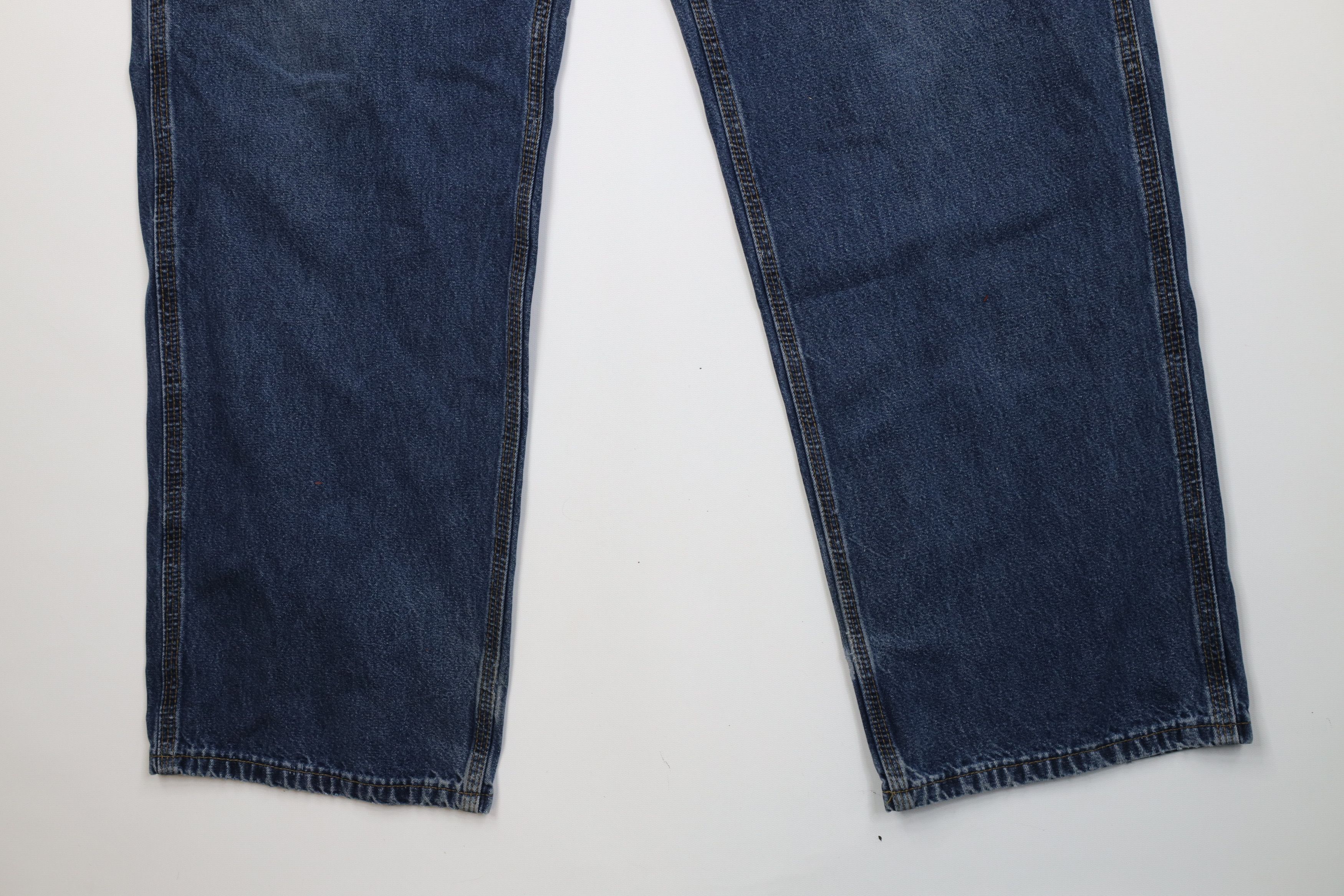 Carhartt Vintage Y2K Carhartt Wide Leg Dungaree Denim Jeans Size US 36 / EU 52 - 4 Thumbnail