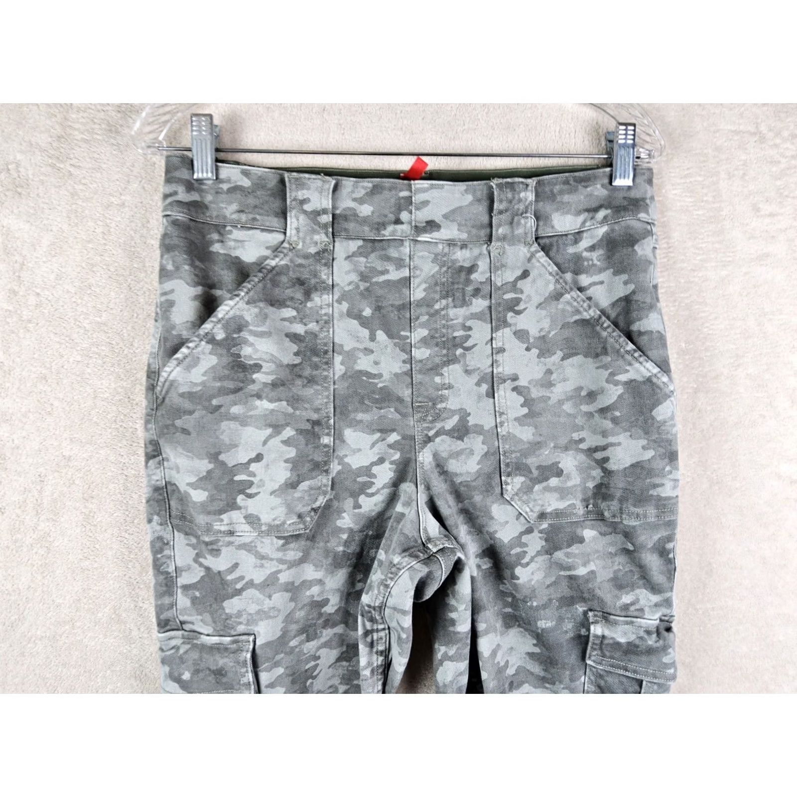 Spanx Spanx Women's Camo Camouflage Stretch Twill Cargo Pocket Pants Size XL Size 40" / US 18 - 3 Thumbnail