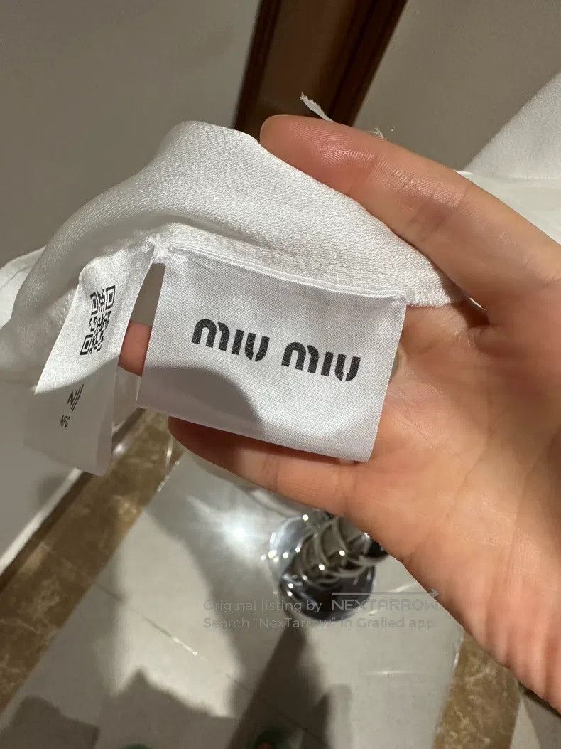 Miu Miu Miu Miu 40 shirt Size M / US 6-8 / IT 42-44 - 8 Thumbnail