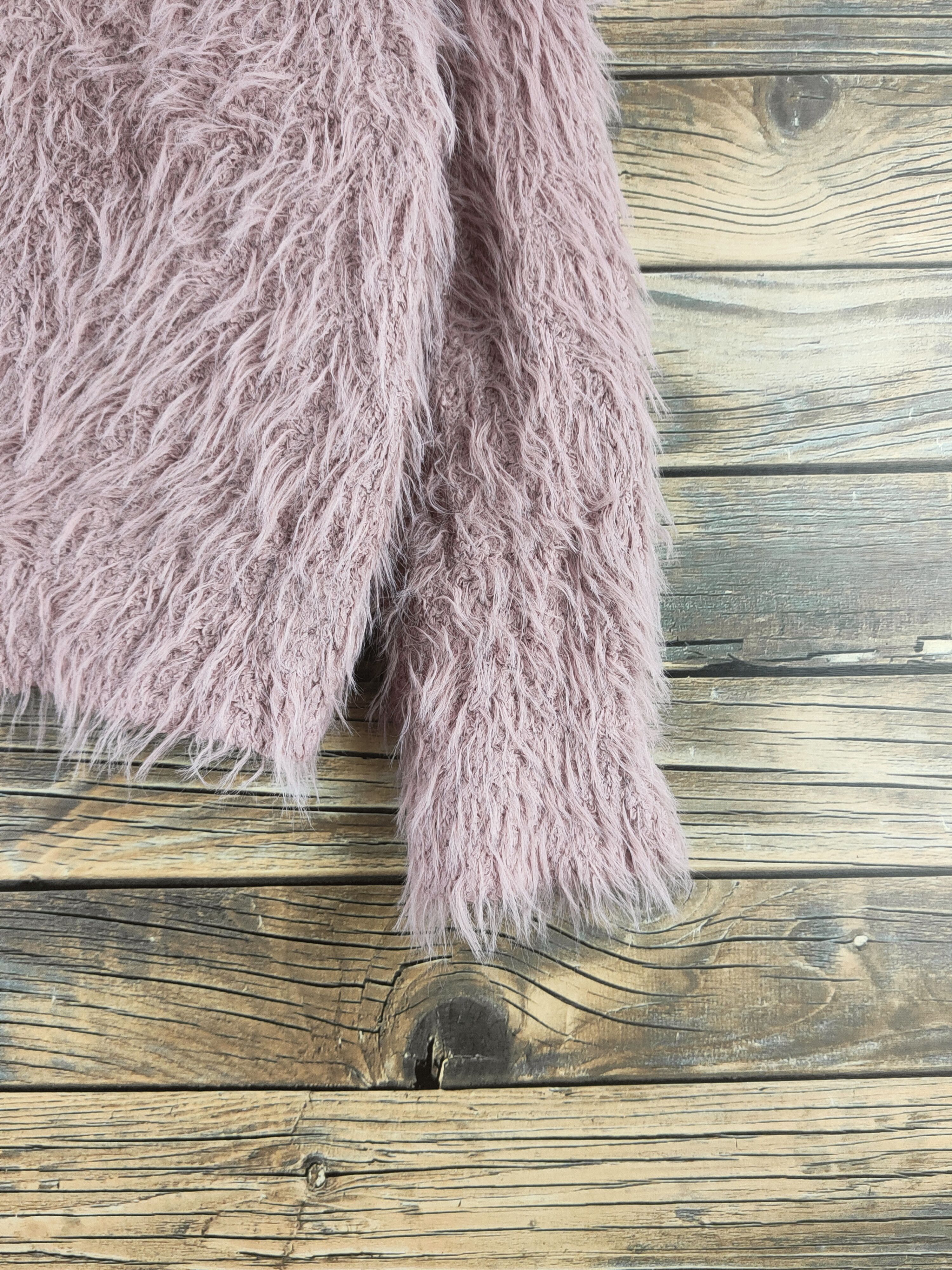 Japanese Brand DL Earth Music & Ecology Pink Fur Mohair Knitwear #46-510 Size US S / EU 44-46 / 1 - 6 Thumbnail