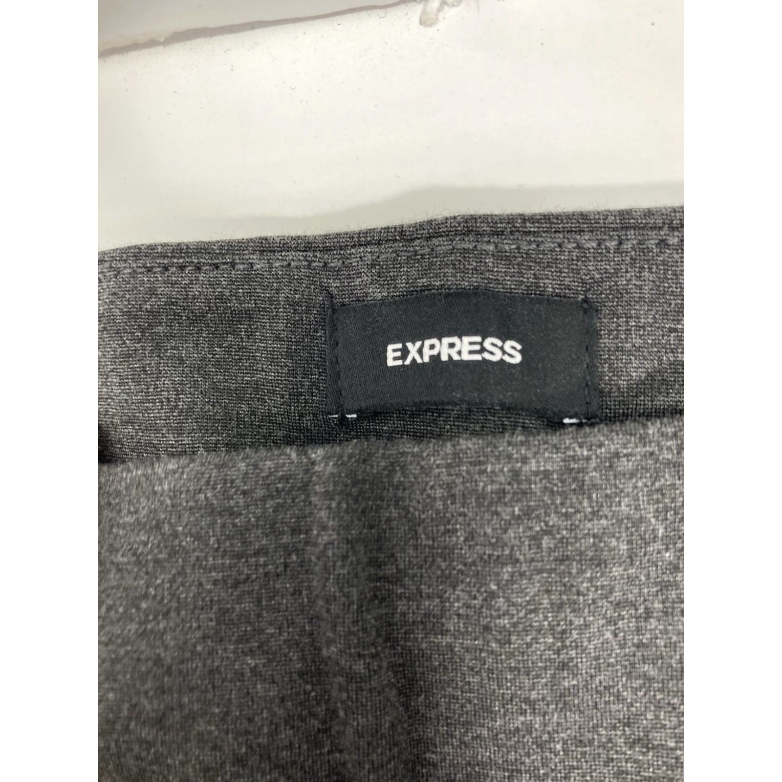 Express Express Ponte Pants Women 2XL 2XL 42X27 Charcoal Gray Stretch NWT Leggings Pants Women Grey Ponte Stretch Khakis NWT Size 40" / US 18 - 6 Thumbnail