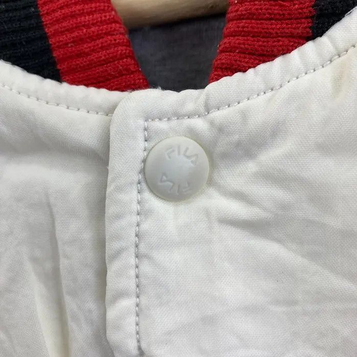 Fila Vtg 90’ FILA BIELLA ITALIA Baseball Varsity Jacket Coat Size US L / EU 52-54 / 3 - 6 Thumbnail
