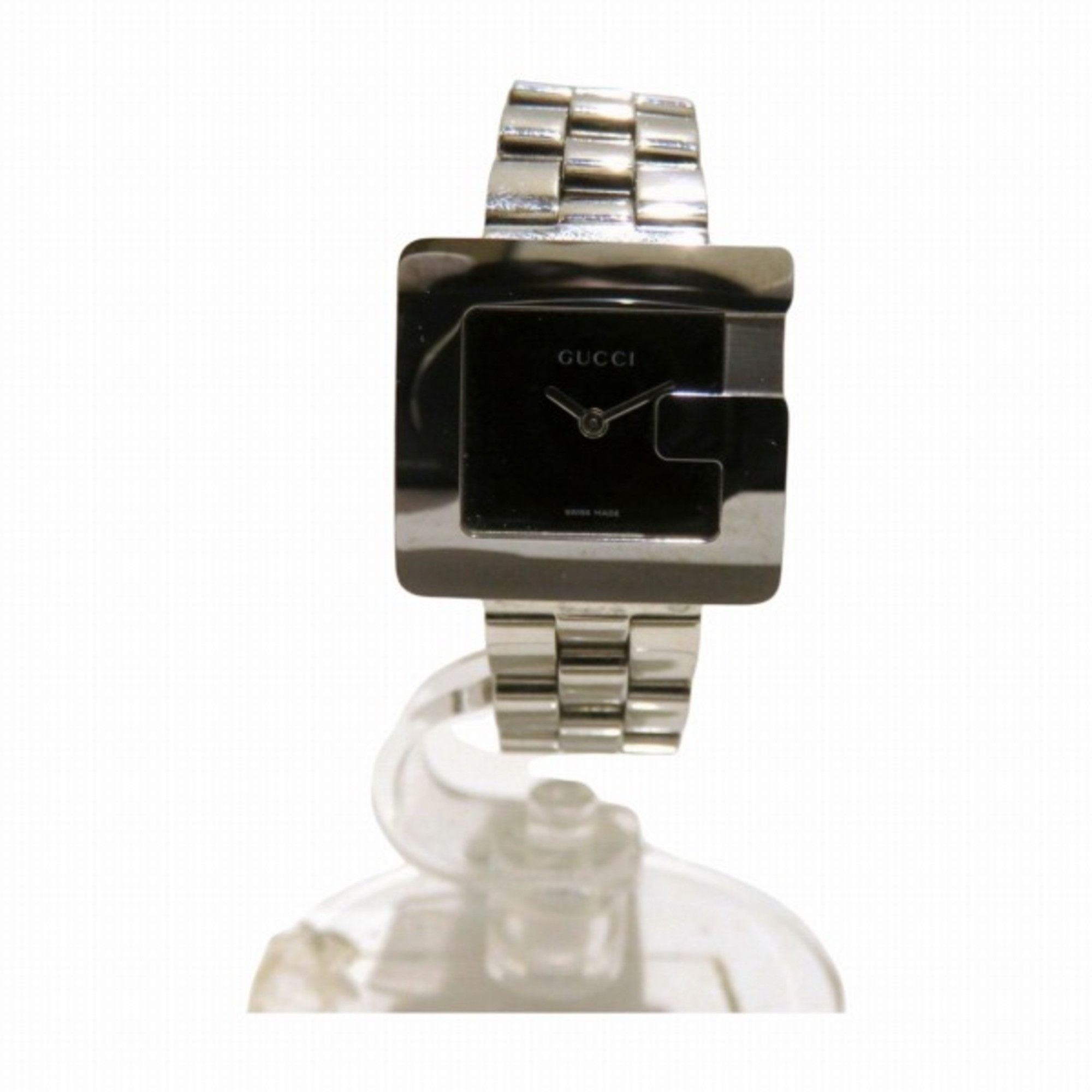 image of Gucci G Face 3600L Quartz Black Dial Square Watch Ladies, Women's