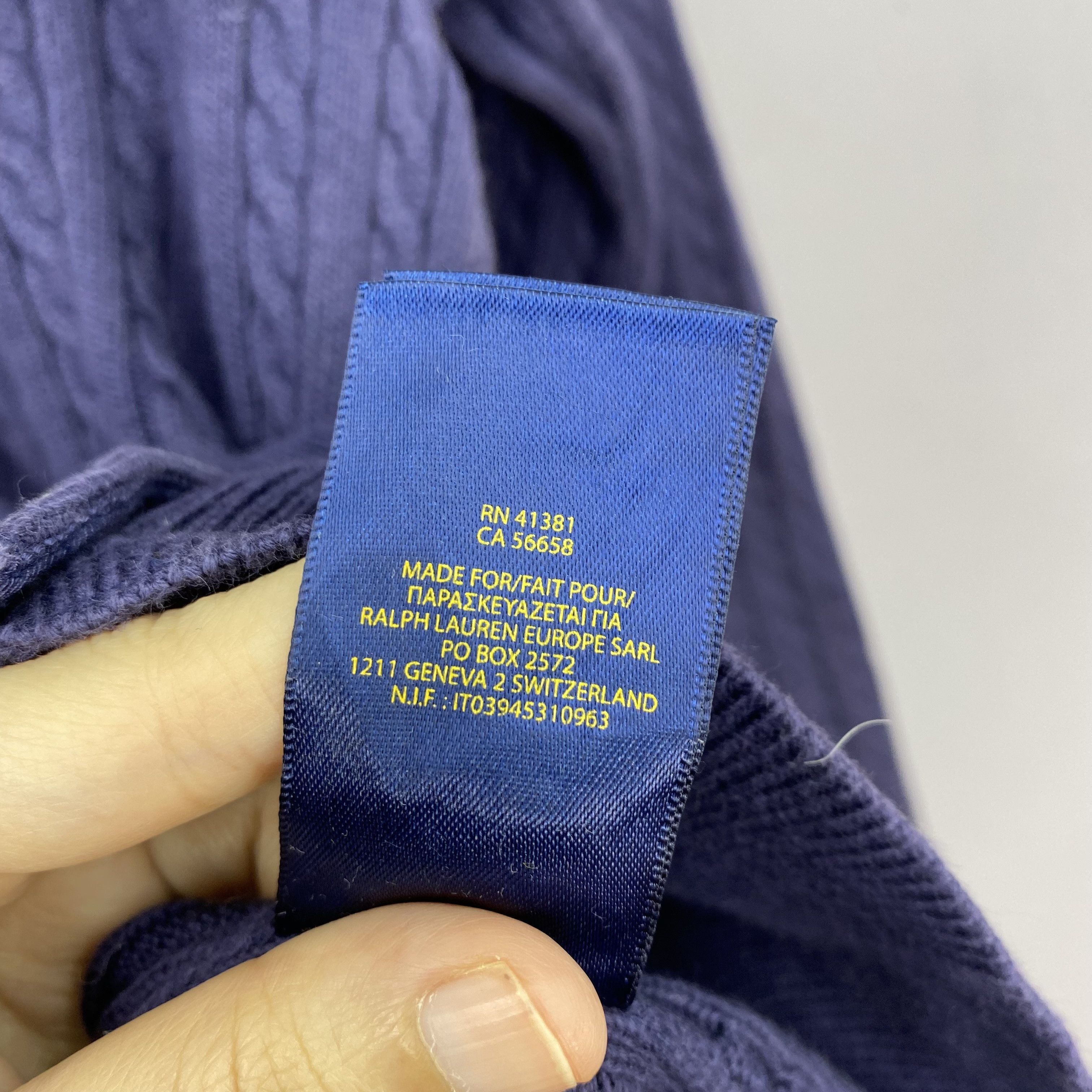 Polo Ralph Lauren Vintage Y2K Polo Ralph Lauren Cardigan Cable Knit Sweater Size S / US 4 / IT 40 - 12 Thumbnail