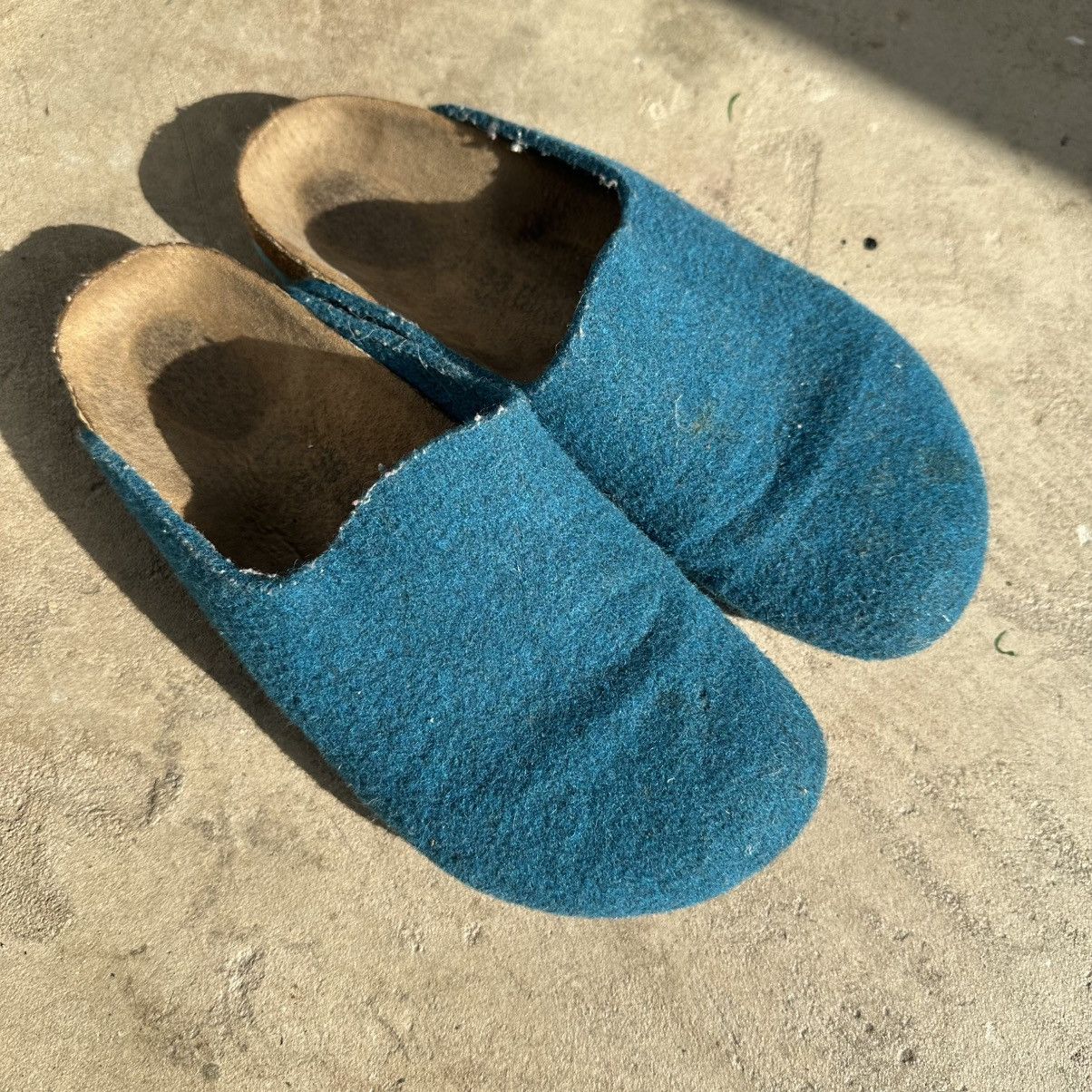 Birkenstock Birkenstock Boston Wool Clogs Size 38 vintage rare Size US 8 / IT 38 - 1 Thumbnail