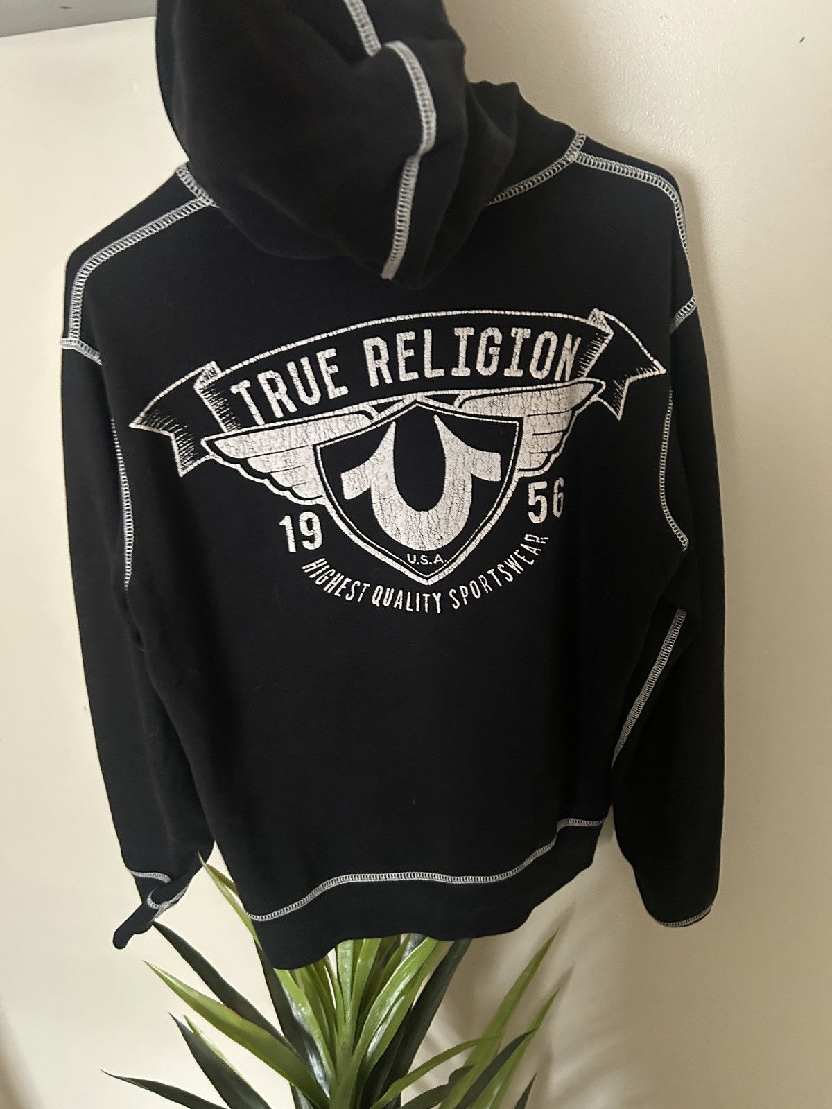True Religion Black old 2013 truy hoodie Size US M / EU 48-50 / 2 - 3 Thumbnail