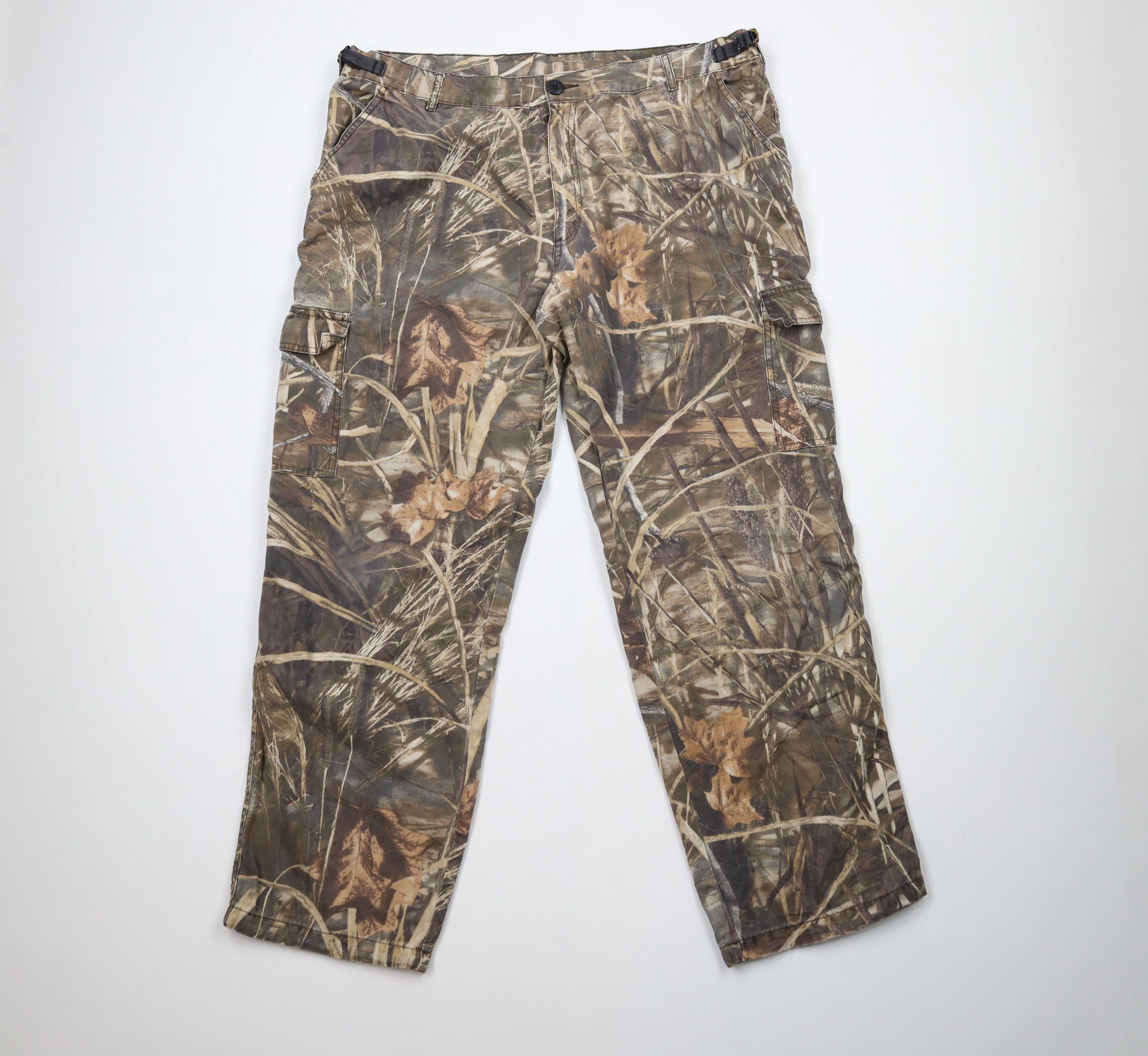 Vintage Vintage 90s Streetwear Advantage Camouflage Wide Leg Pants Size US 38 / EU 54 - 1 Thumbnail