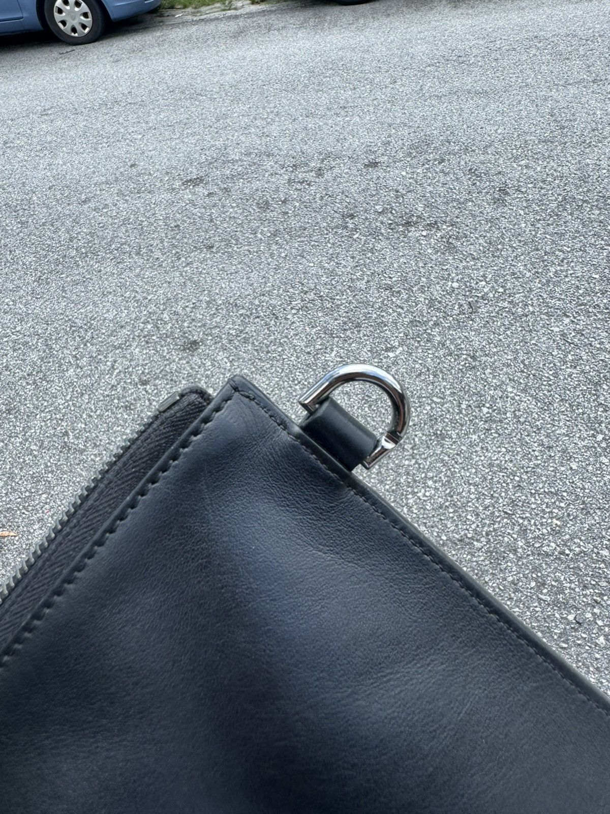 Givenchy Givenchy Men's Leather Clutch Bag Black Size ONE SIZE - 6 Thumbnail