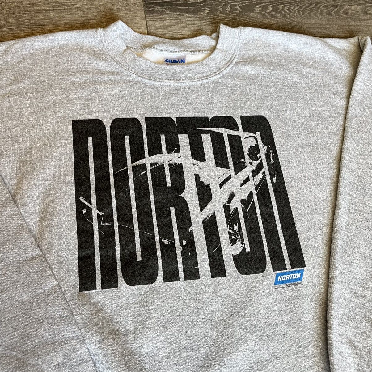 Other × Vintage Vintage 2000s Norton Saint Gobain Industrial Car Crewneck Size US XL / EU 56 / 4 - 1 Thumbnail