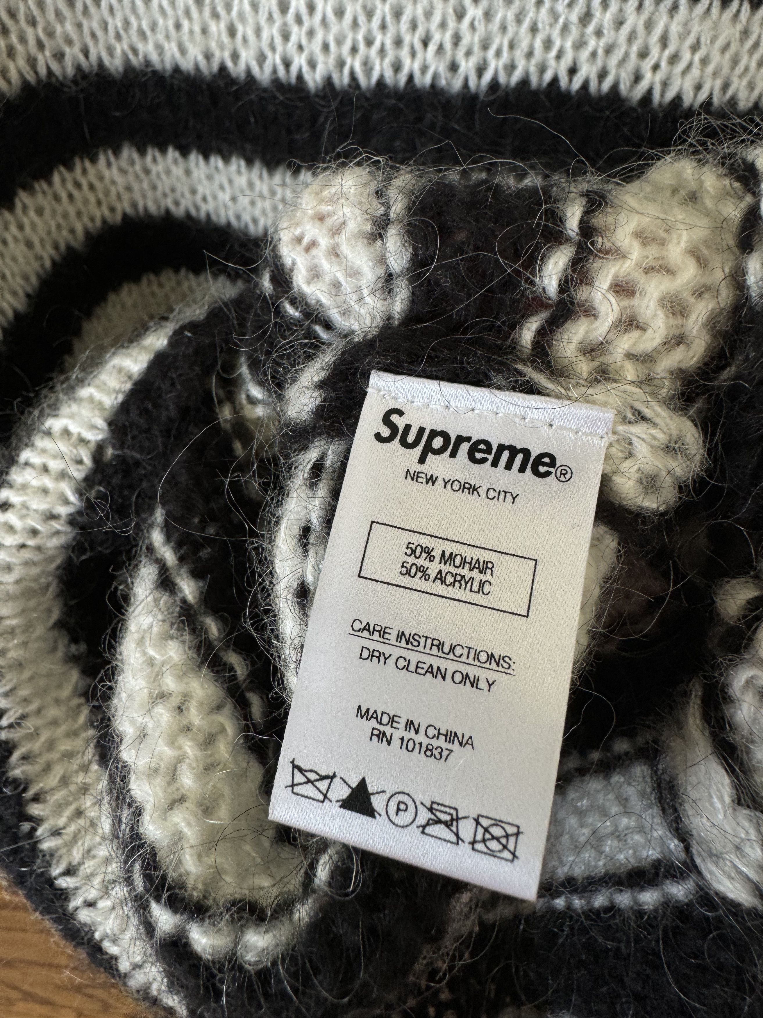 Supreme Supreme Striped Sweater Size US XL / EU 56 / 4 - 7 Thumbnail