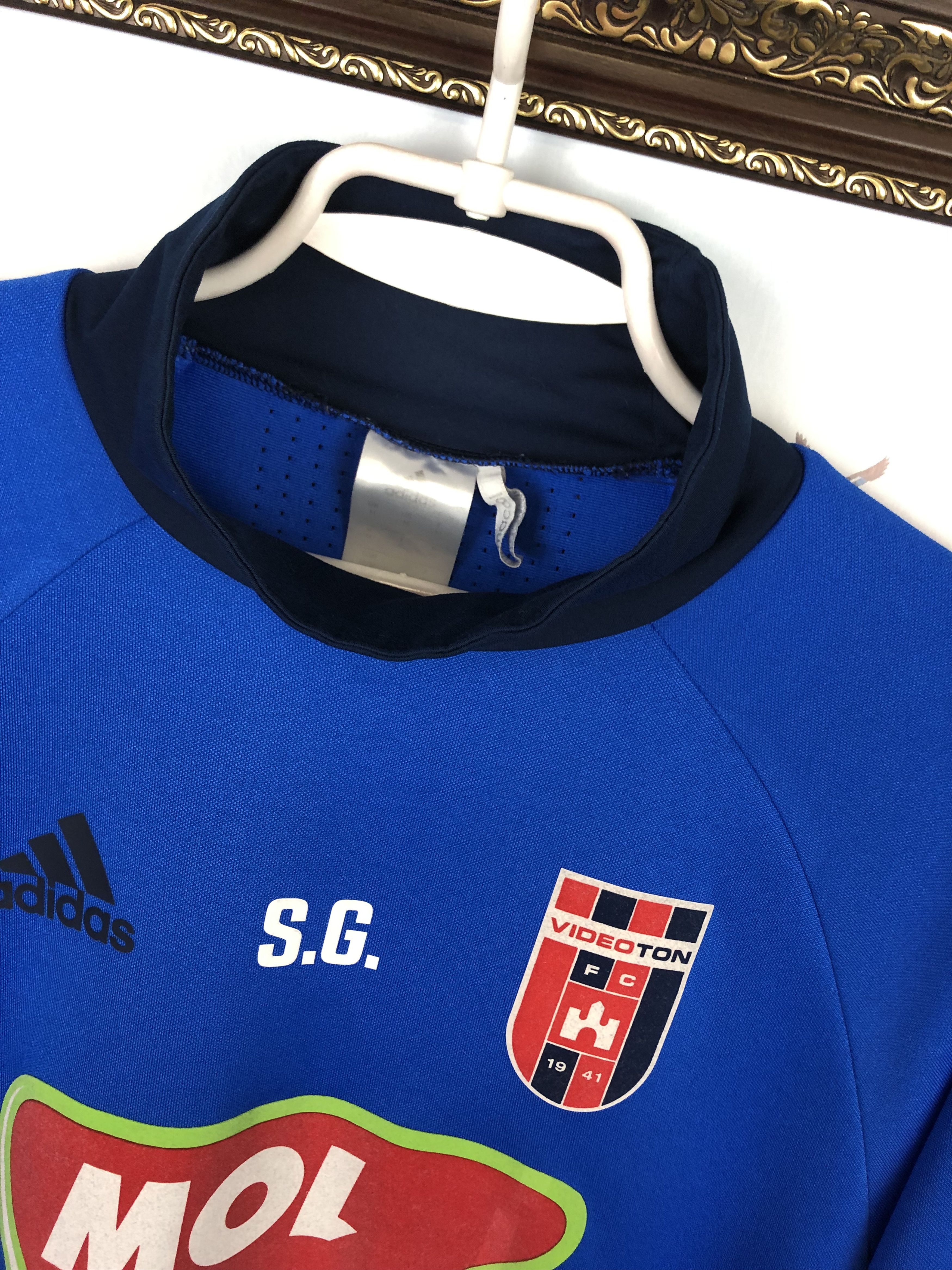 Adidas Adidas Fehérvár Videoton FC Football Sweatshirt Train Track Size US M / EU 48-50 / 2 - 4 Thumbnail
