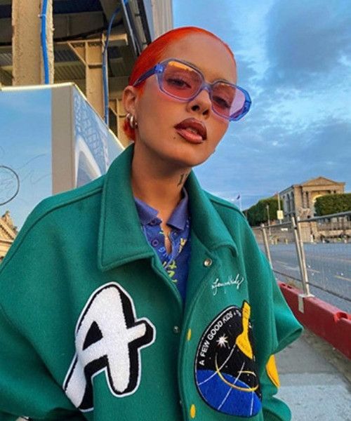 Japanese Brand A FEW GOOD KIDS ROCKET COLLEGE JACKET Size US L / EU 52-54 / 3 - 4 Thumbnail