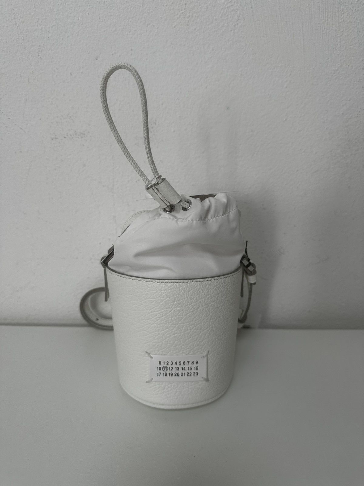 Maison Margiela Maison Margiela White 5AC Bucket Bag Size ONE SIZE - 1 Thumbnail