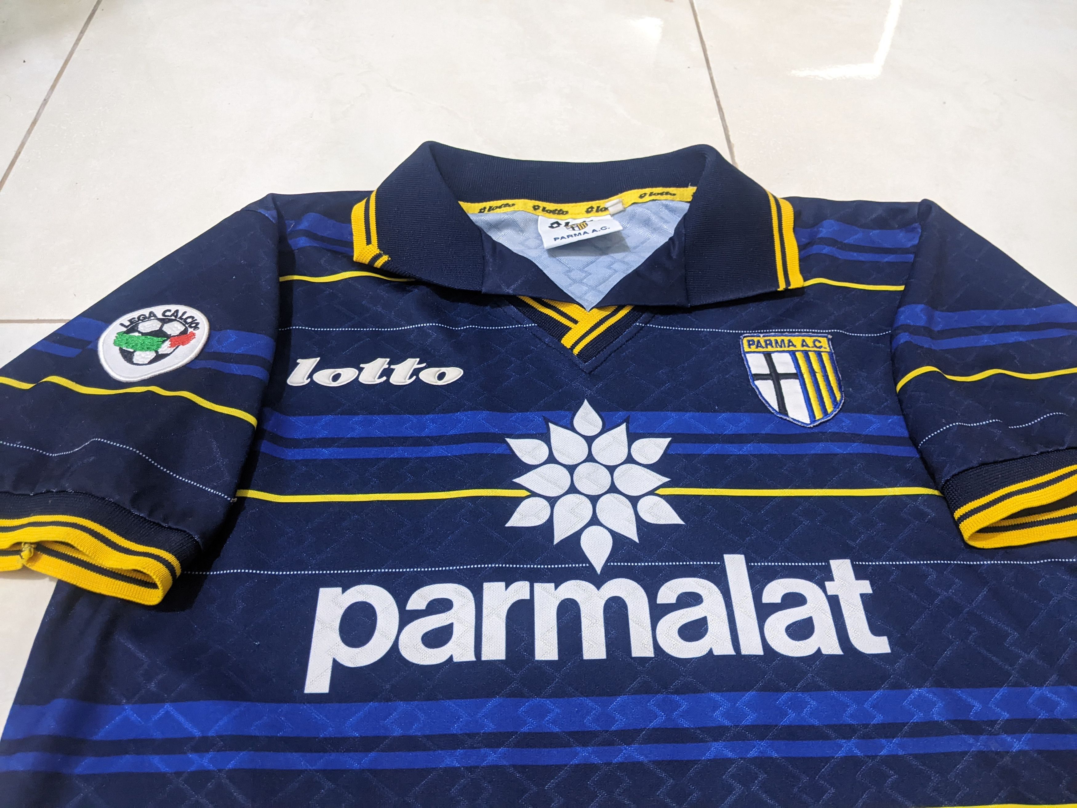 Lotto Sport Parma 1998 third veron Jersey football shirt Size US M / EU 48-50 / 2 - 4 Thumbnail