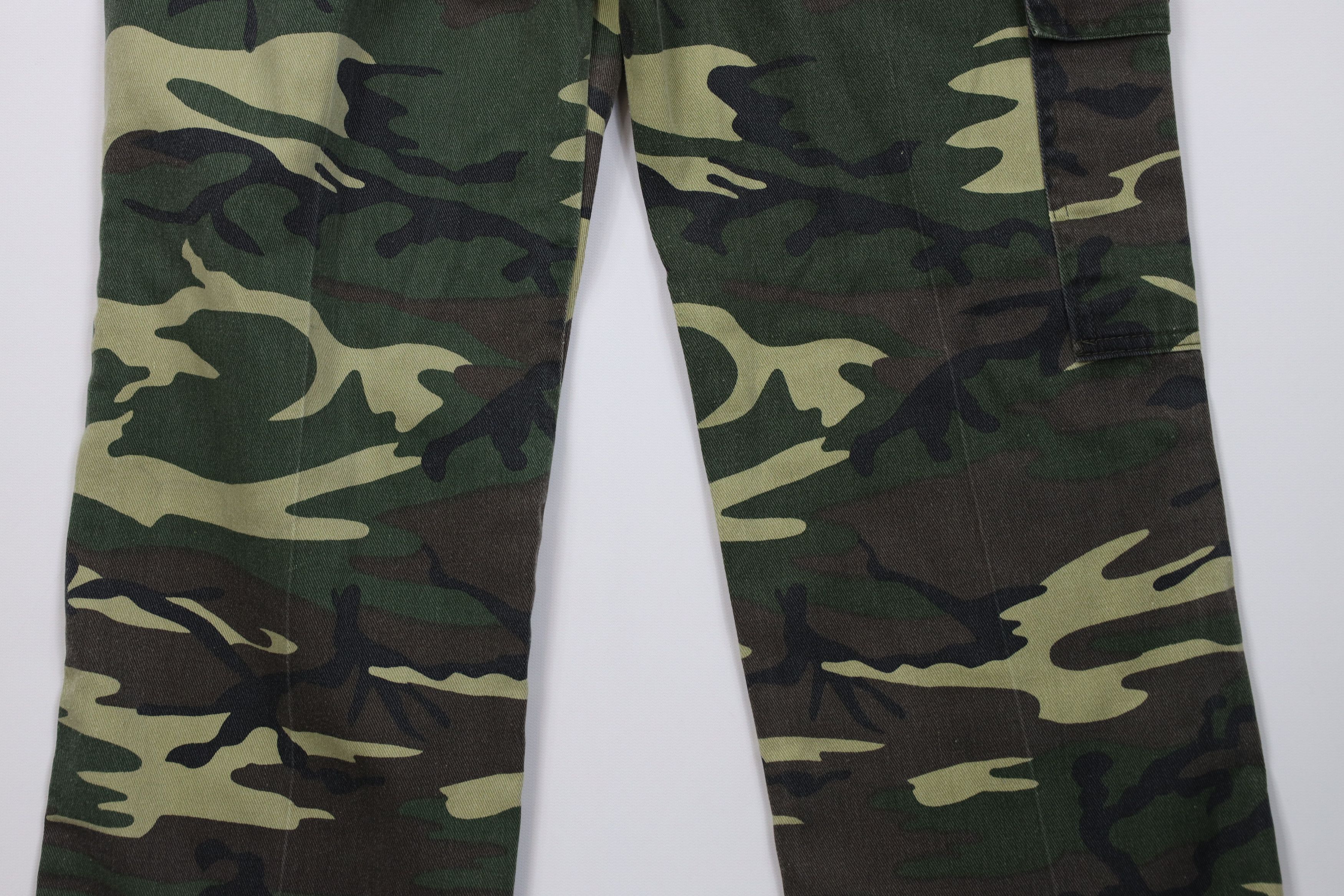 Vintage Vintage 70s Streetwear Camouflage Utility Cargo Pants USA Size US 32 / EU 48 - 8 Thumbnail