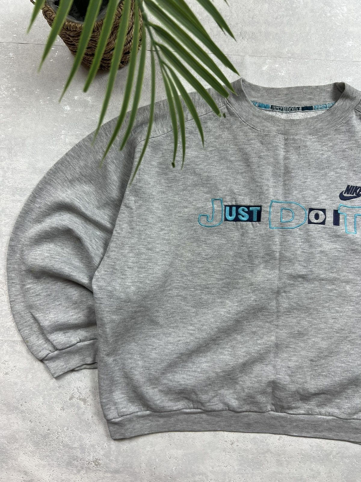 Nike 90s Nike Just Do It Vintage Y2K Boxy Retro Sweatshirt Size US XL / EU 56 / 4 - 2 Thumbnail