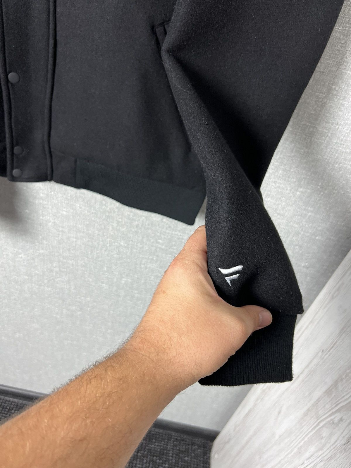 NFL OAKLAND RAIDERS Wool Blend Bomber Jacket Big Logo Size XL Size US XL / EU 56 / 4 - 11 Thumbnail