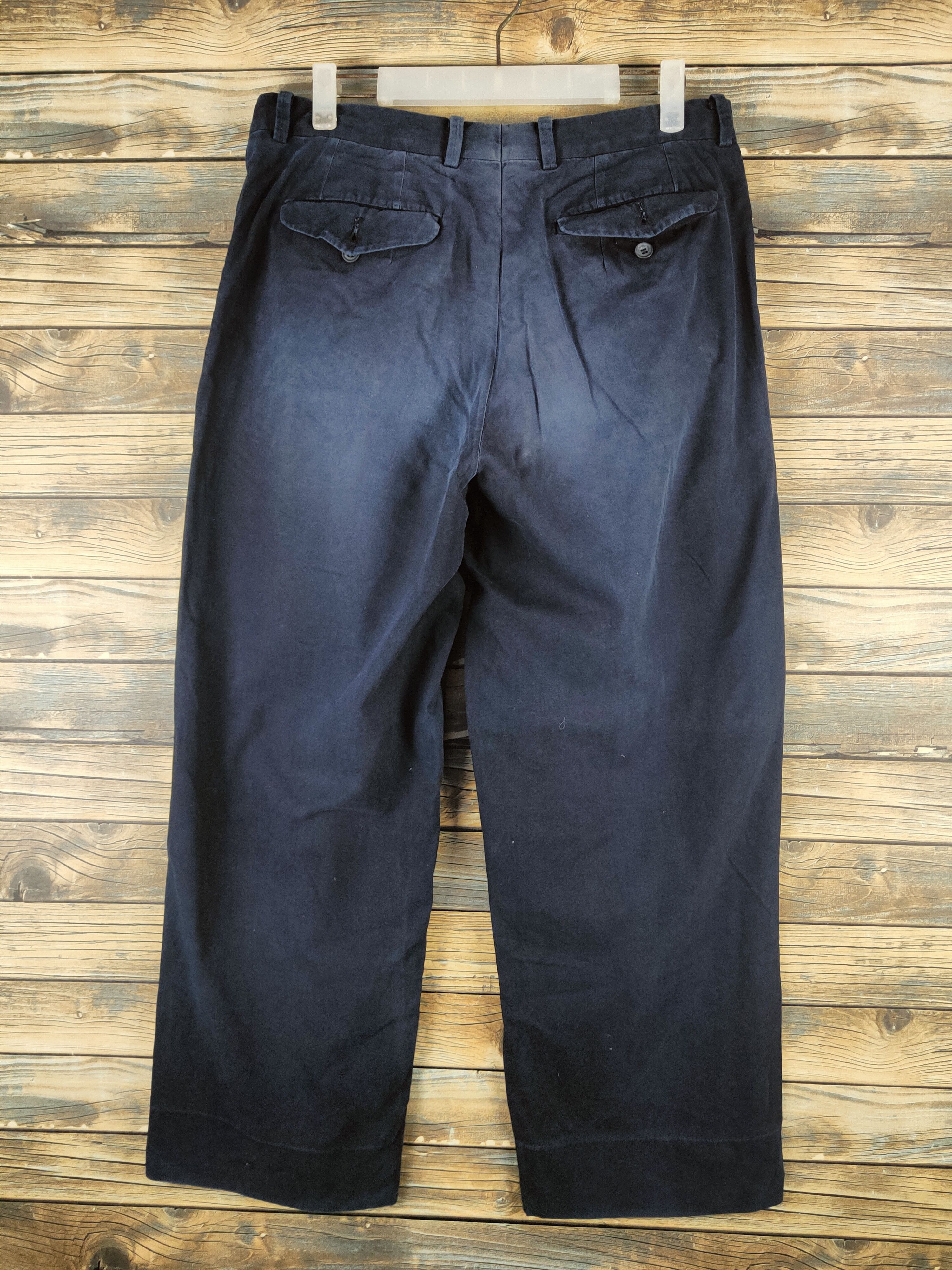 Issey Miyake DL Issey Miyake vintage Navy Casual Pants #46-811 Size US 32 / EU 48 - 7 Thumbnail