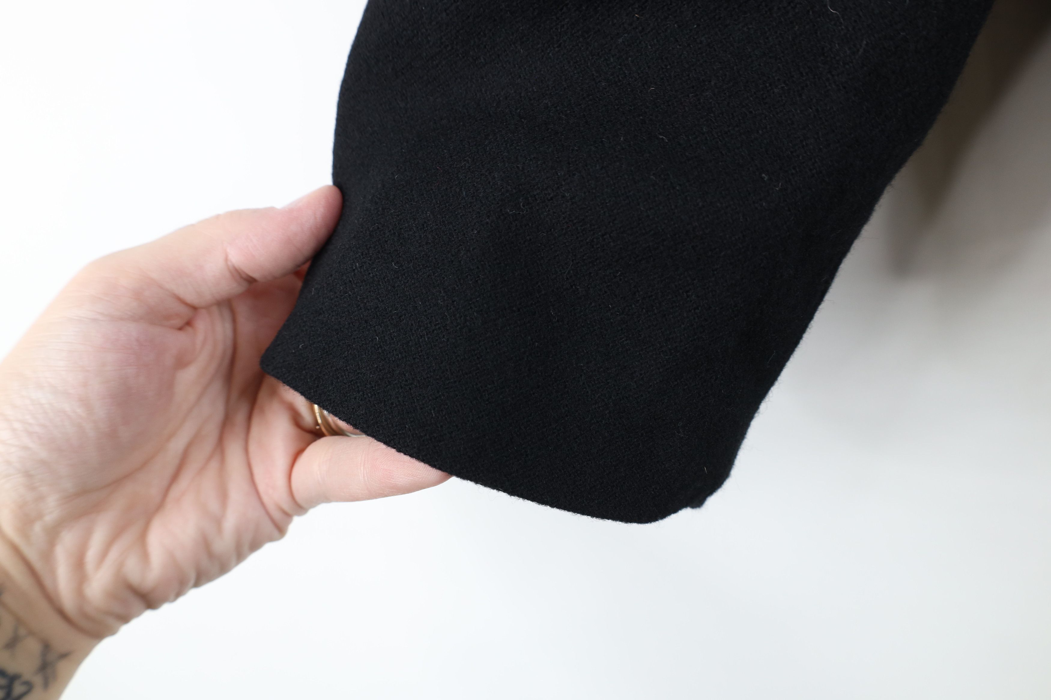 Vintage Vintage 50s Rockabilly Wool Cropped Blazer Jacket USA Size XXL / US 16-18 / IT 52-54 - 6 Thumbnail