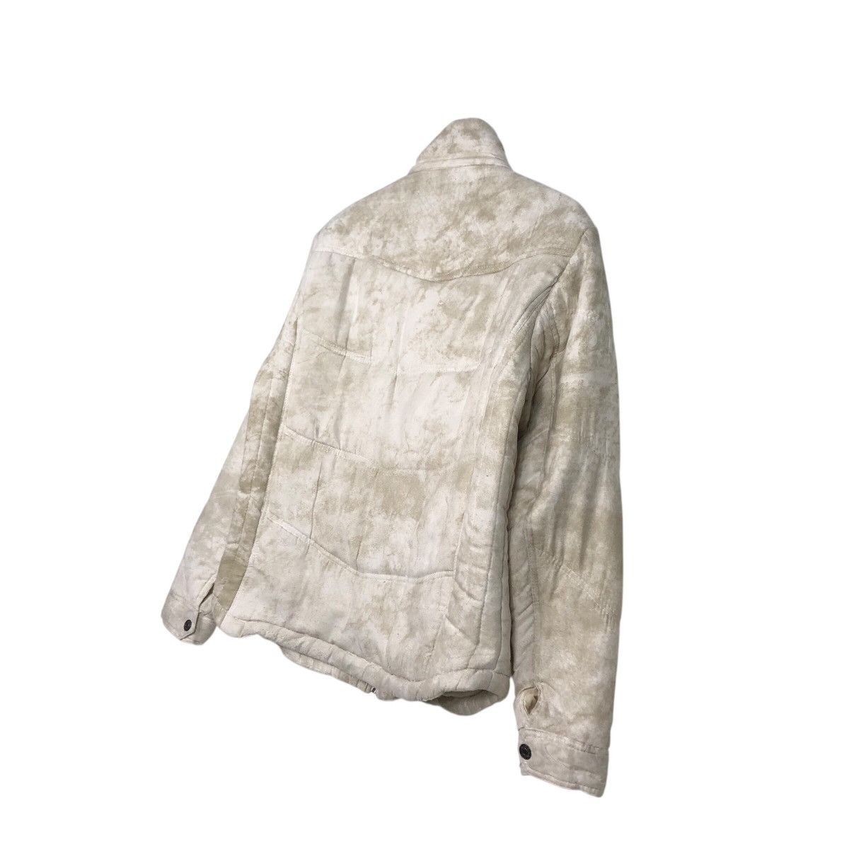 Japanese Brand in the Attic Tie-Dye Moto Jacket Zip Front Utility Pockets Size US L / EU 52-54 / 3 - 11 Thumbnail
