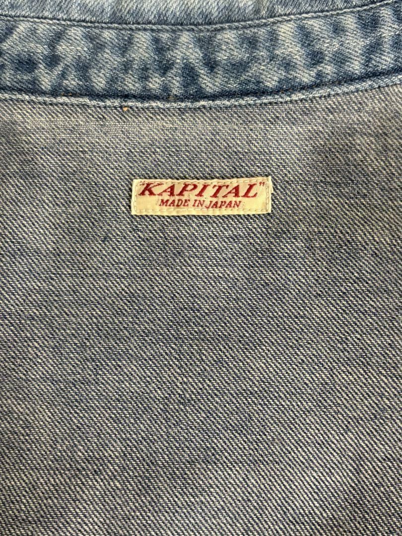 Kapital Western Denim Button Up Shirt Size US M / EU 48-50 / 2 - 3 Thumbnail
