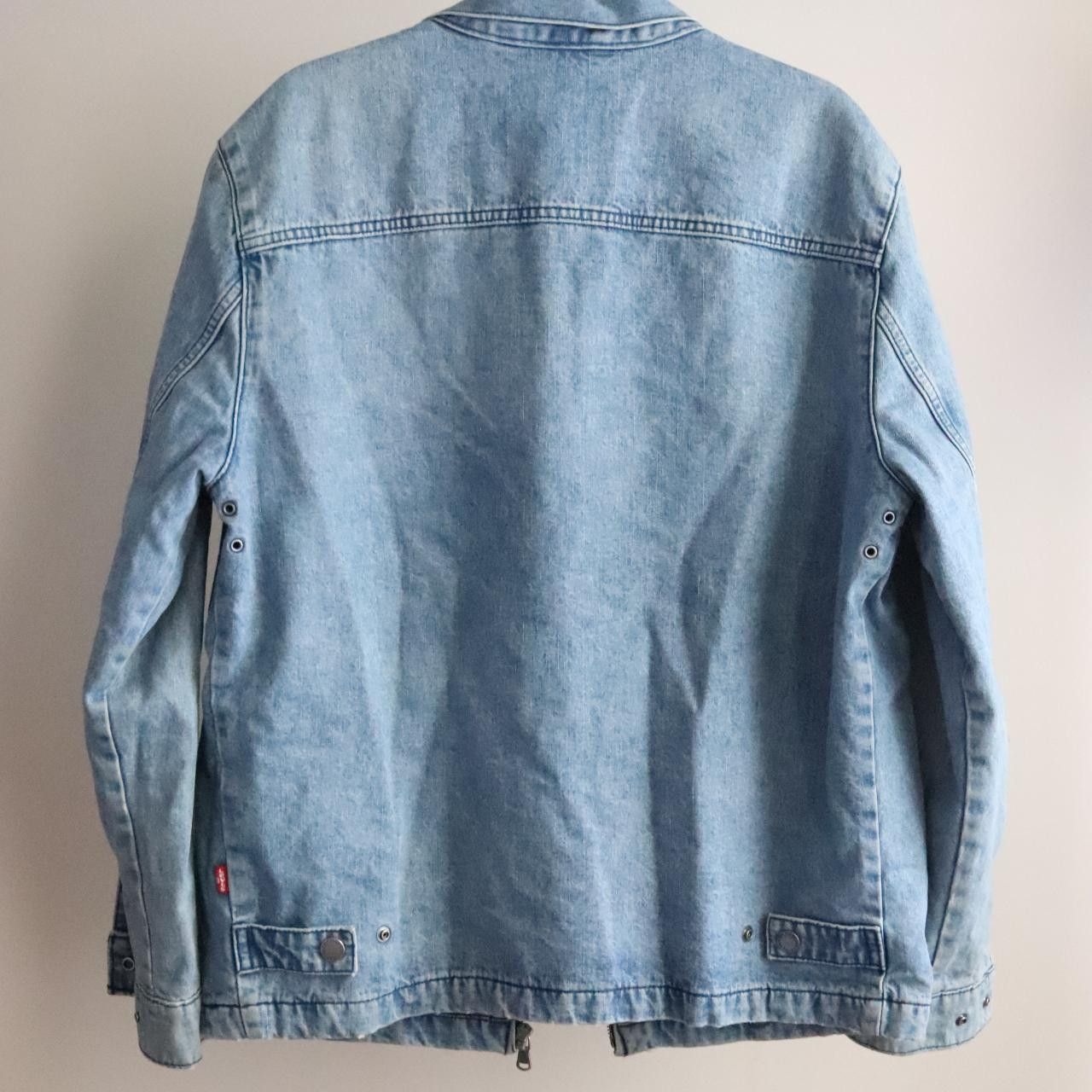 Levi's Trucker Zip-Up Denim Jacket Size US L / EU 52-54 / 3 - 2 Thumbnail