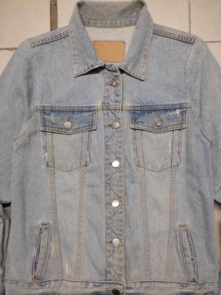 Vintage VINTAGE DENIM JACKET RARE Size US S / EU 44-46 / 1 - 6 Thumbnail