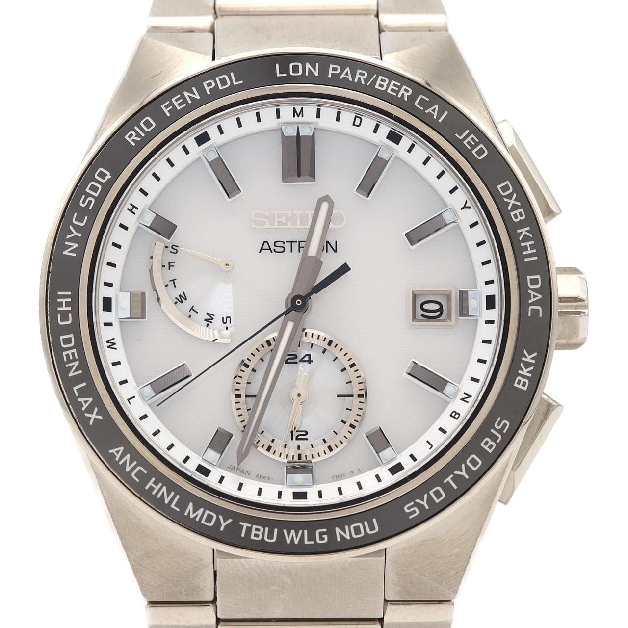 Seiko Seiko Seiko Astron Titanium Quartz Metal Quartz 8B63-0BD0/SBXY049 DUTY FREE for USA Size ONE SIZE - 1 Thumbnail