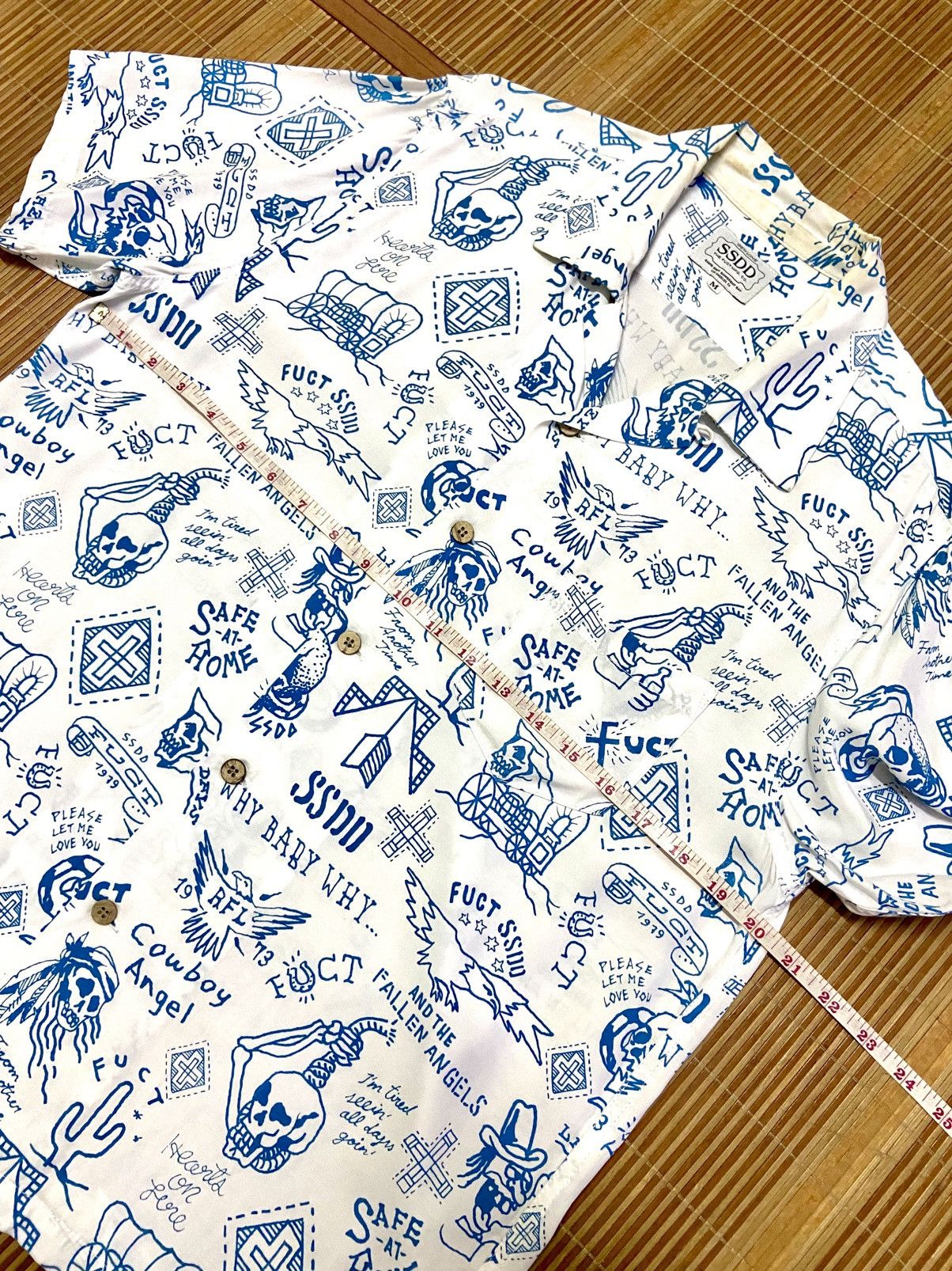 FUCT FUCT SSDD OVERPRINT SHIRT Size US M / EU 48-50 / 2 - 7 Thumbnail