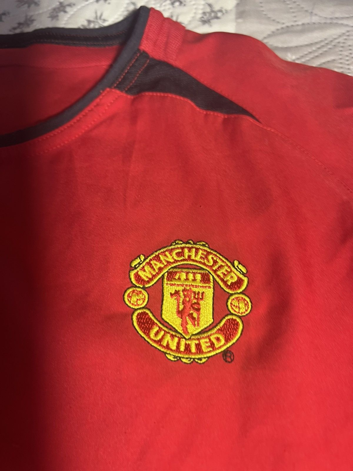 Nike Manchester United XS Jersey 02/04 Sponsor Defect Size US XS / EU 42 / 0 - 3 Thumbnail
